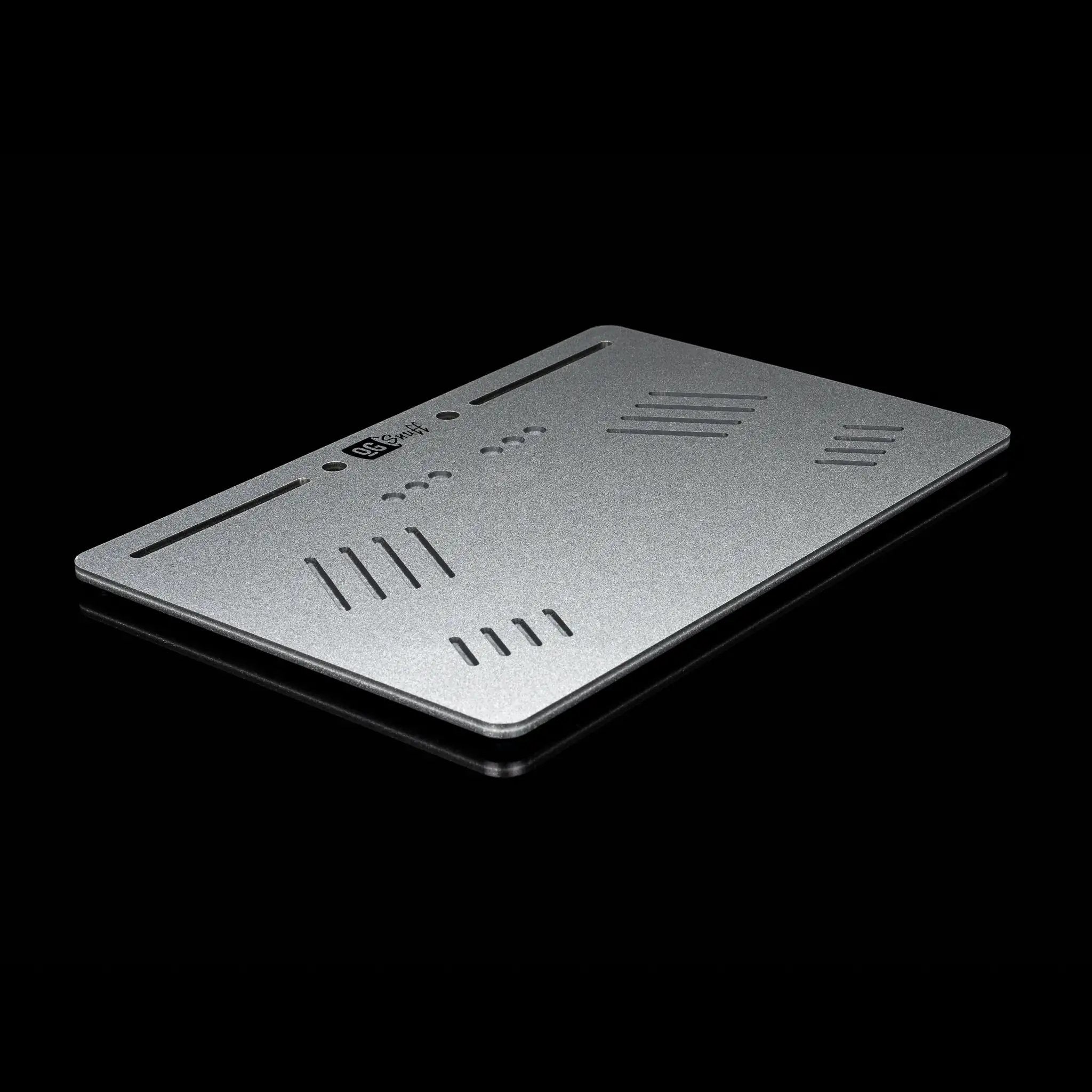 OG SNUFF Platter Board – Großes Snuff Board für Vielseitige Nutzung – 8 Rillen & 8 Vertiefungen -  from DieBallerei