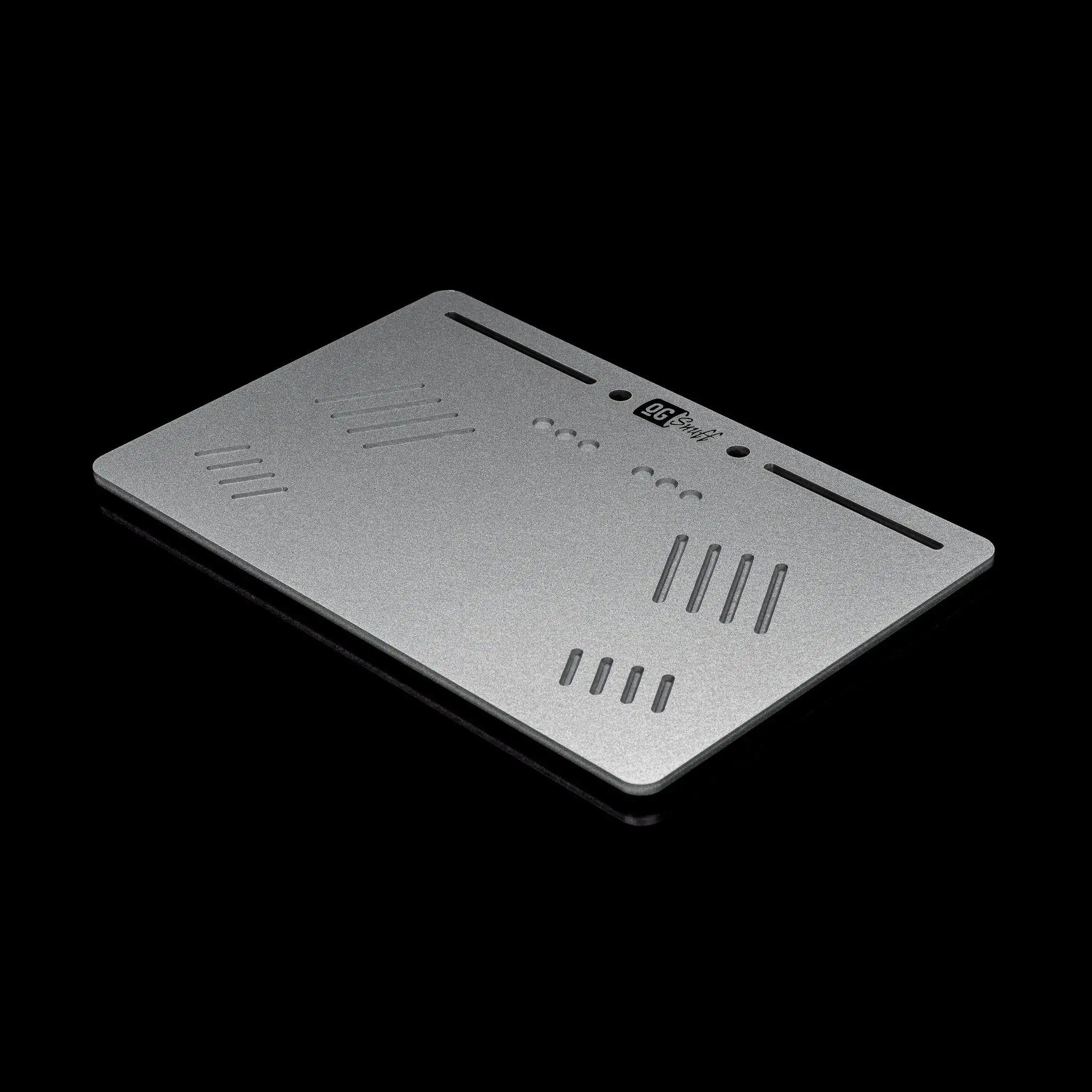 OG SNUFF Platter Board – Großes Snuff Board für Vielseitige Nutzung – 8 Rillen & 8 Vertiefungen -  from DieBallerei