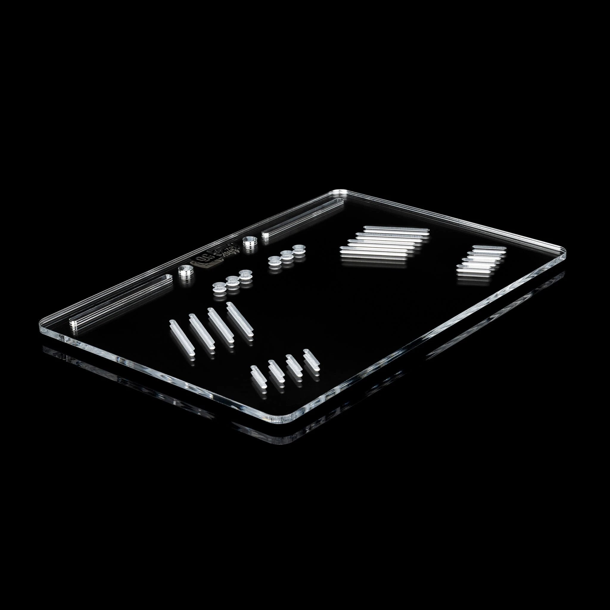 OG SNUFF Platter Board – Großes Snuff Board für Vielseitige Nutzung – 8 Rillen & 8 Vertiefungen -  from DieBallerei