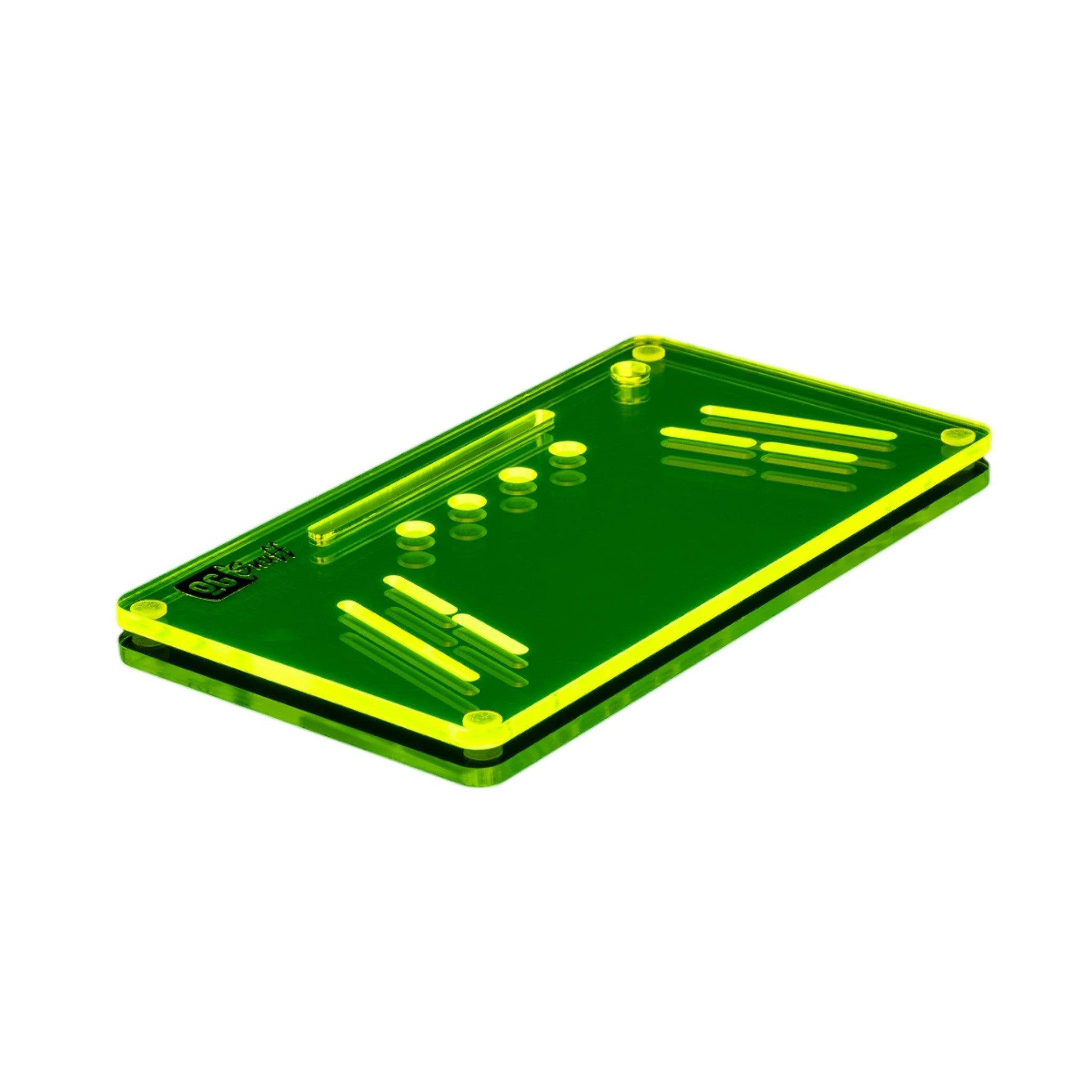 OG SNUFF Fusion-Snuffboard –  6 Rillen + 4 Vertiefungen -  from DieBallerei