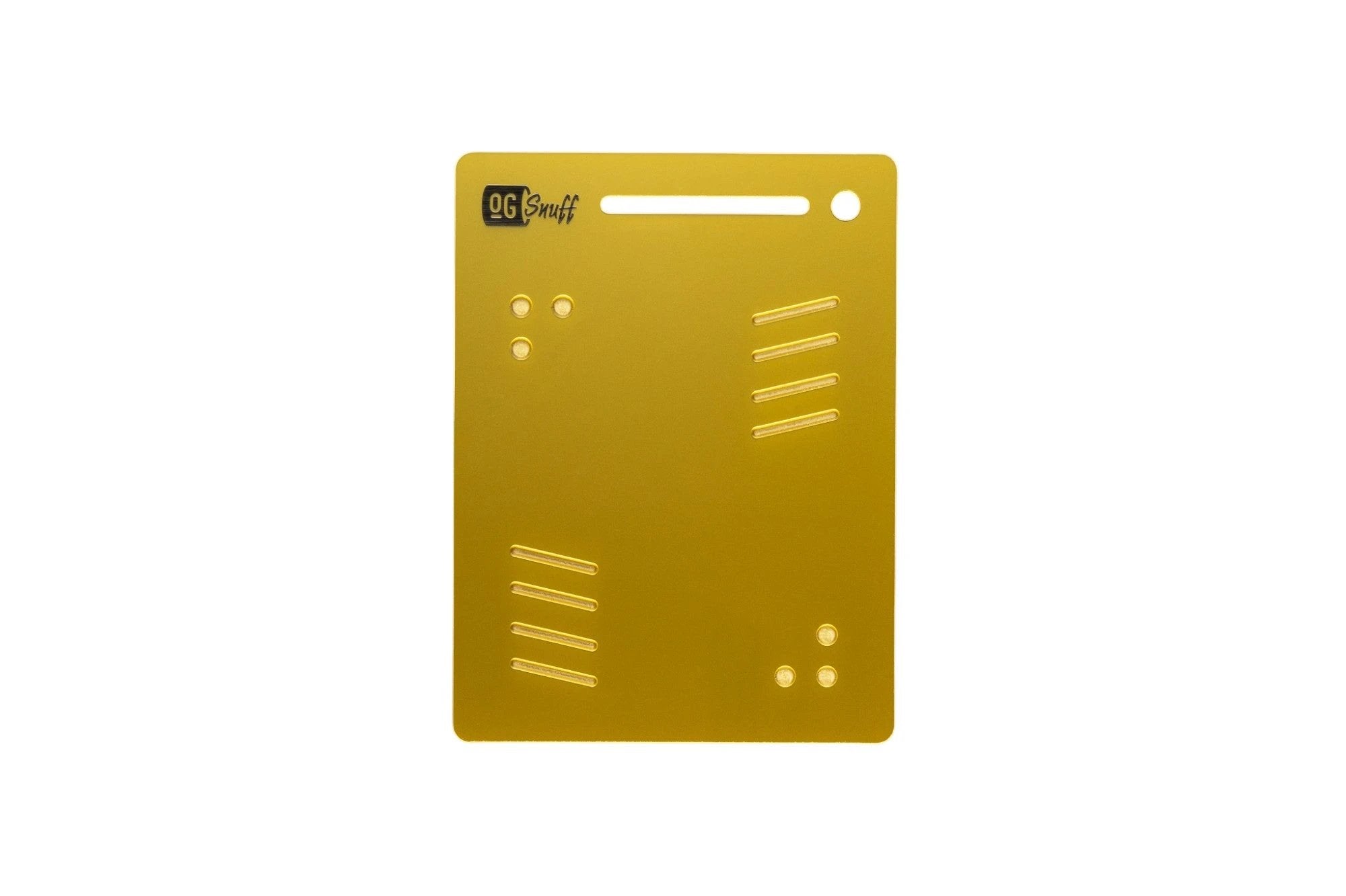 OG SNUFF Snuff Board Tablet – 8 Rillen & 6 Vertiefungen – UV-Reaktive Farboptionen -  from DieBallerei