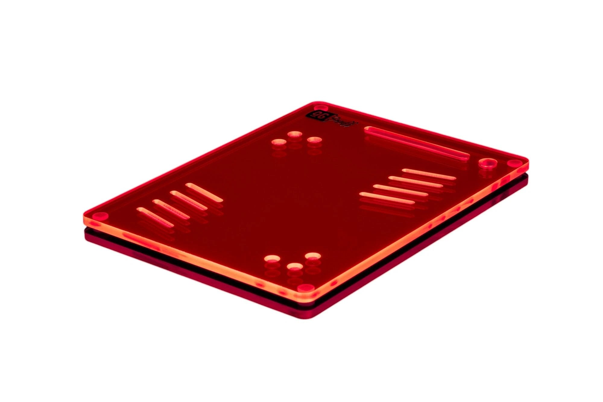 OG SNUFF Snuff Board Tablet – 8 Rillen & 6 Vertiefungen – UV-Reaktive Farboptionen -  from DieBallerei