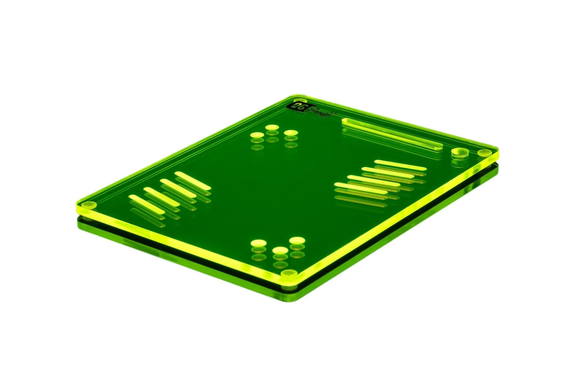 OG SNUFF Snuff Board Tablet – 8 Rillen & 6 Vertiefungen – UV-Reaktive Farboptionen -  from DieBallerei