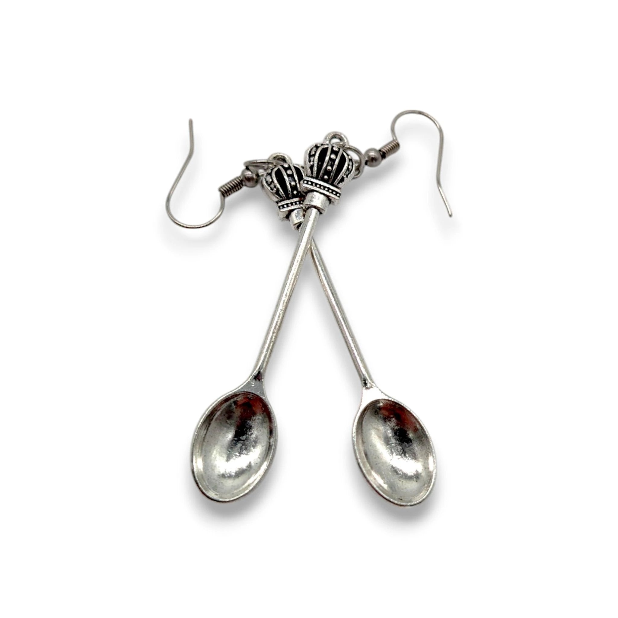 Schmuck Set Mini Löffel Anhänger mit Halskette & Ohrhänger in Silber - Anhänger from DieBallerei