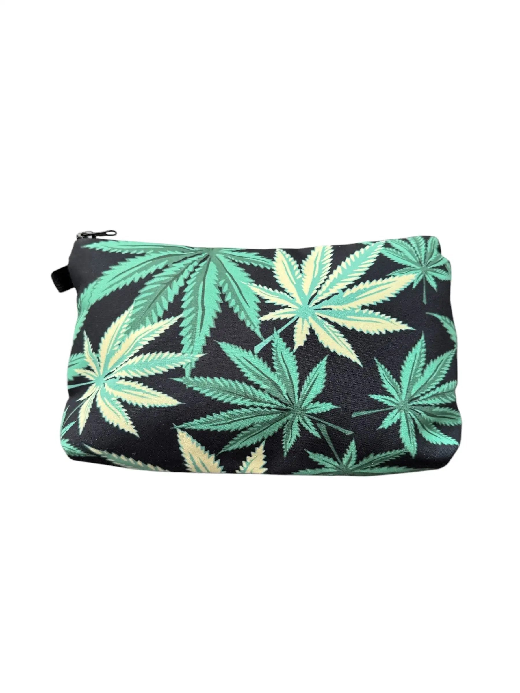 Make-Up Bag mit Hanfblatt-Design – Lässig, praktisch und stylisch -  from DieBallerei