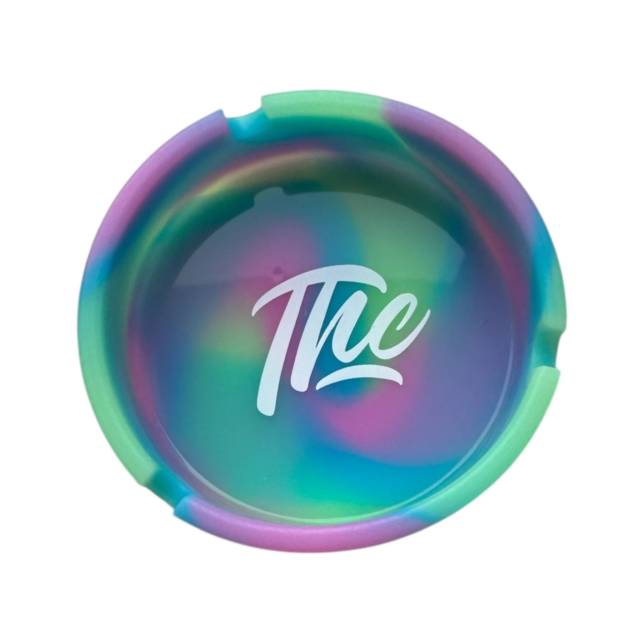 Tom Hemps Berlin THCrew Silicon Ashtray – Rainbow & Purple & Lime -  from DieBallerei