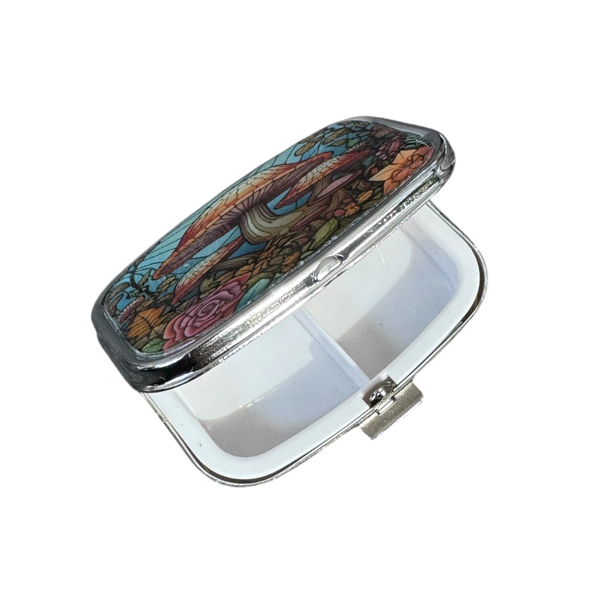 Pillendose „Psychedelic Shroom“ – klein, bunt, praktisch -  from DieBallerei