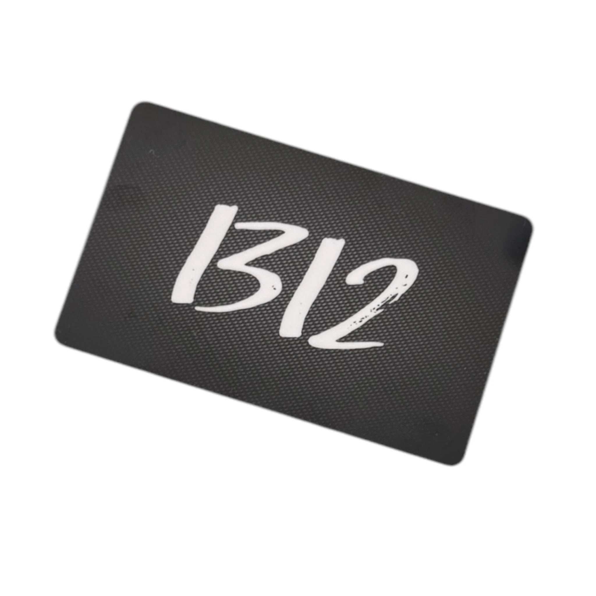 Hack-Karte „1312“ – Klare Kante im Carbon Look -  from DieBallerei