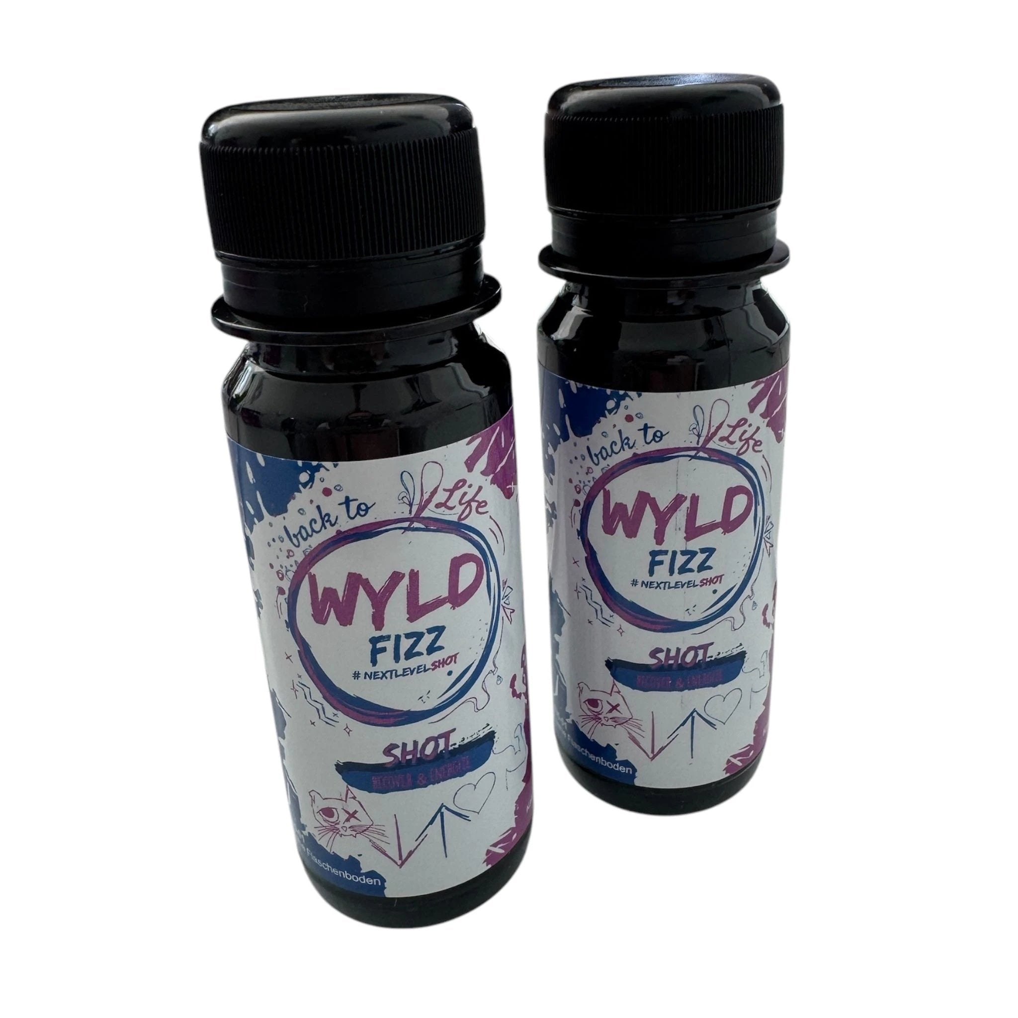 WYLD FIZZ ENERGY – Back to Life Shot (2er-Set) Party Recovery -  from DieBallerei