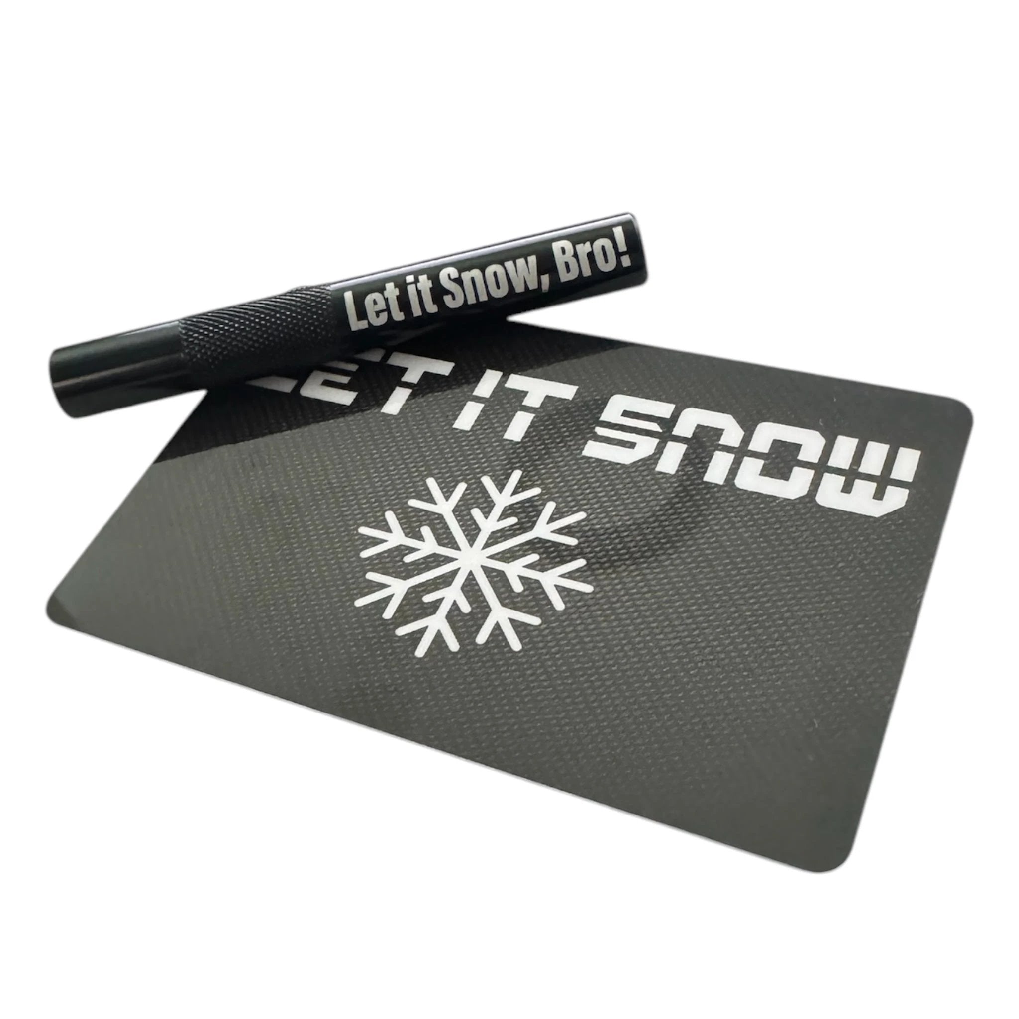 Röhrchen-Set „Let it Snow - Bro!" – Stilvolles Design & Hochwertige Verarbeitung -  from DieBallerei