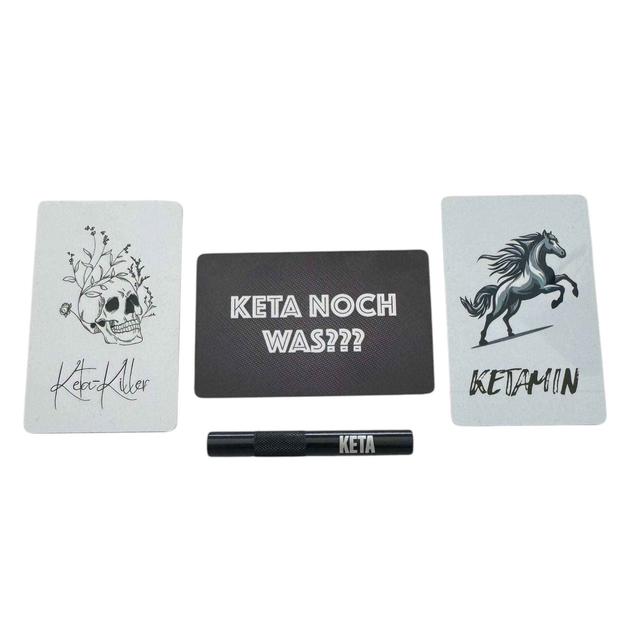 Keta-Komplettset – 3 Karten & 1 Röhrchen für echte Pferdemenschen -  from DieBallerei