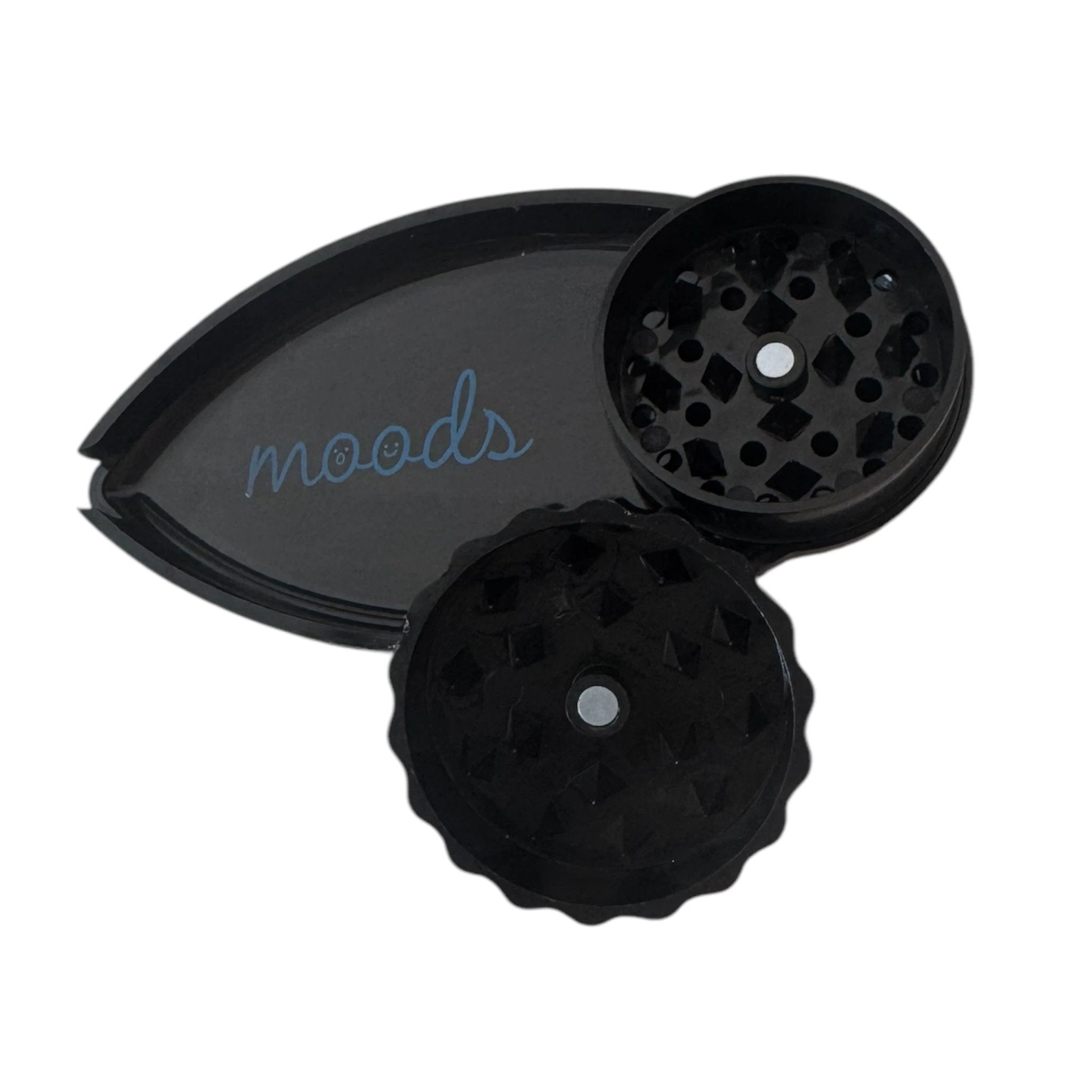 Grinder „Moods“ mit Tablett – mahlen, sammeln, befüllen in einem - Grinder from DieBallerei