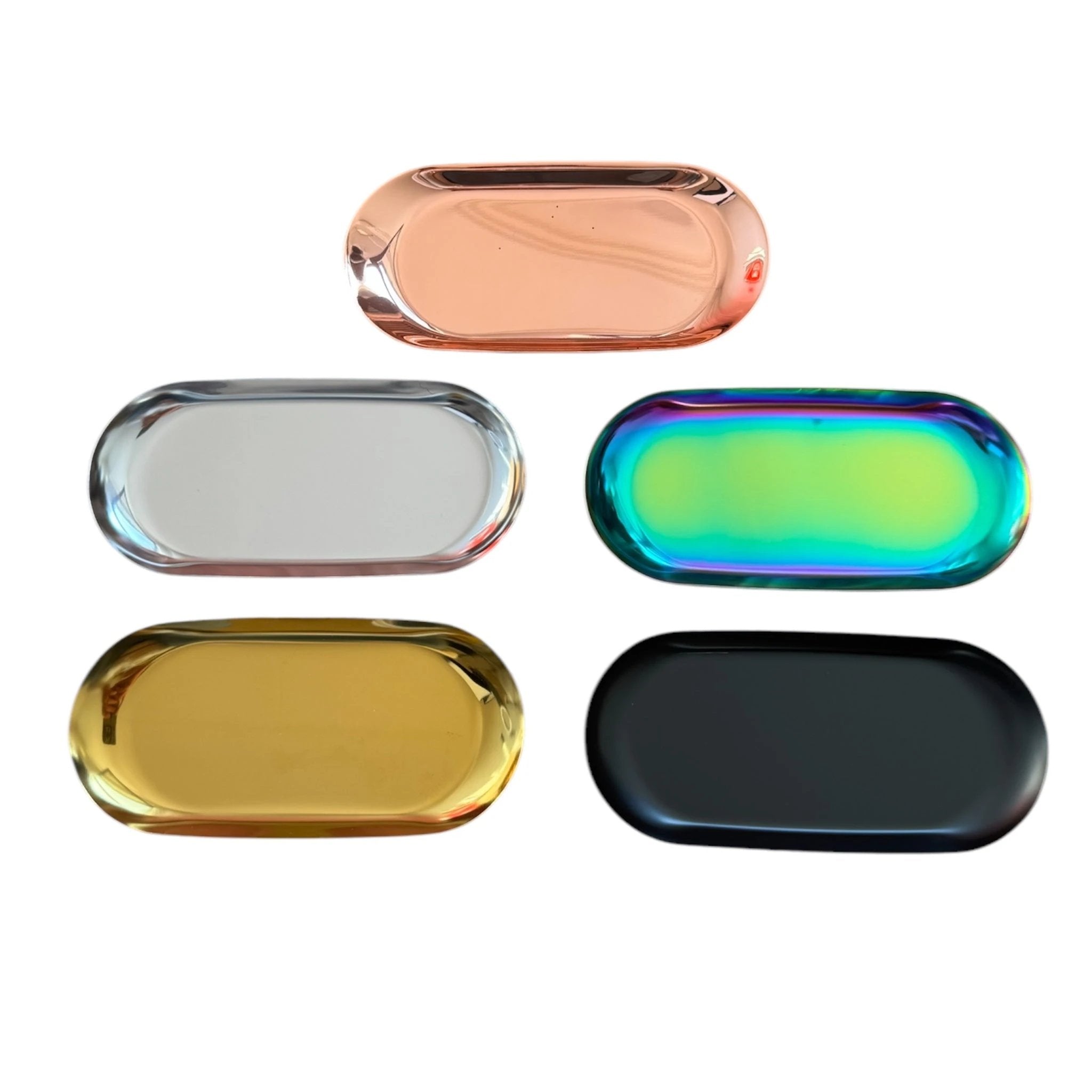 Metallbrettchen – stylische (Zieh)Unterlage in 5 Farben 18cm -  from DieBallerei