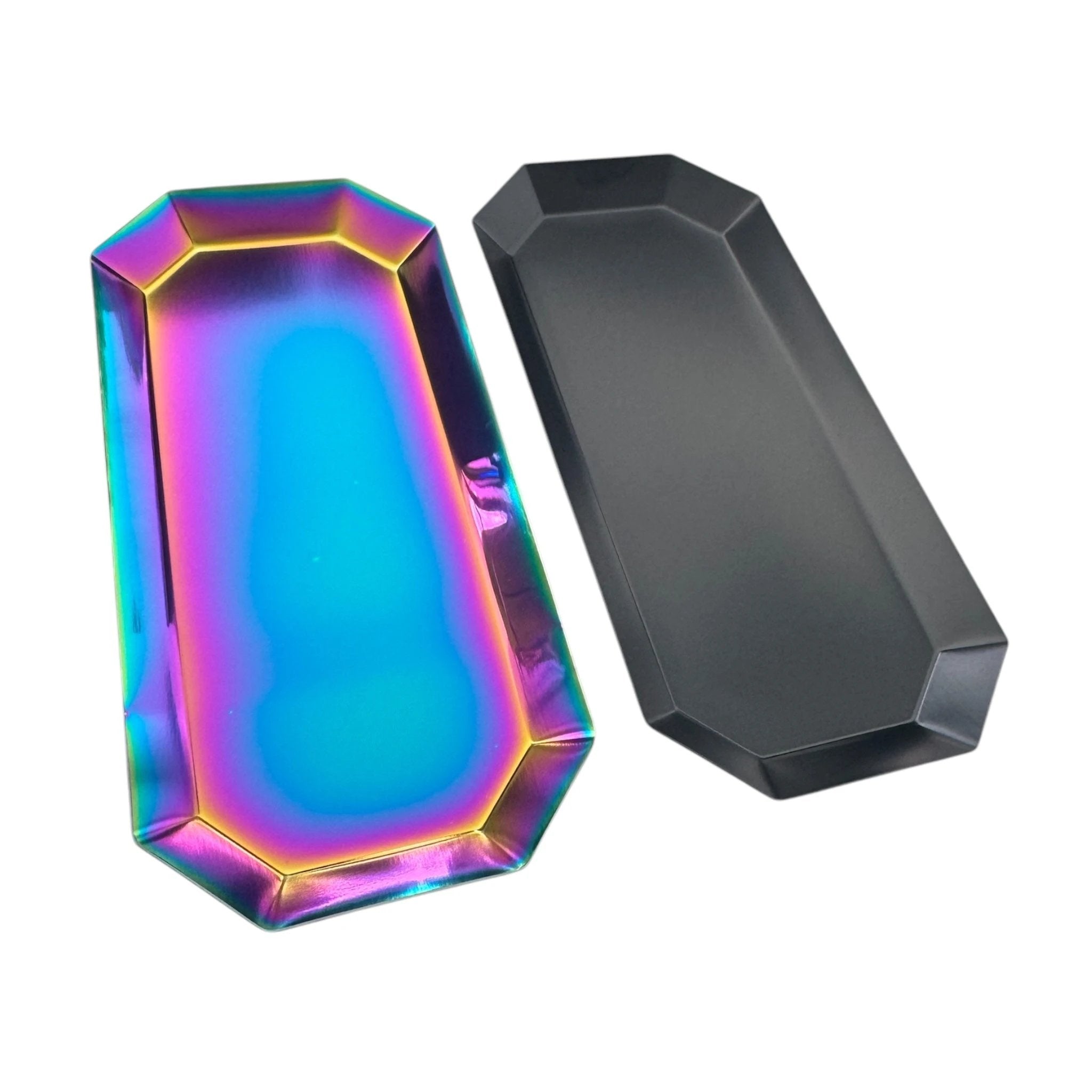 Metallbauunterlage/Ziehunterlage Brettchen „Edge“ – in Schwarz oder Rainbow -  from DieBallerei