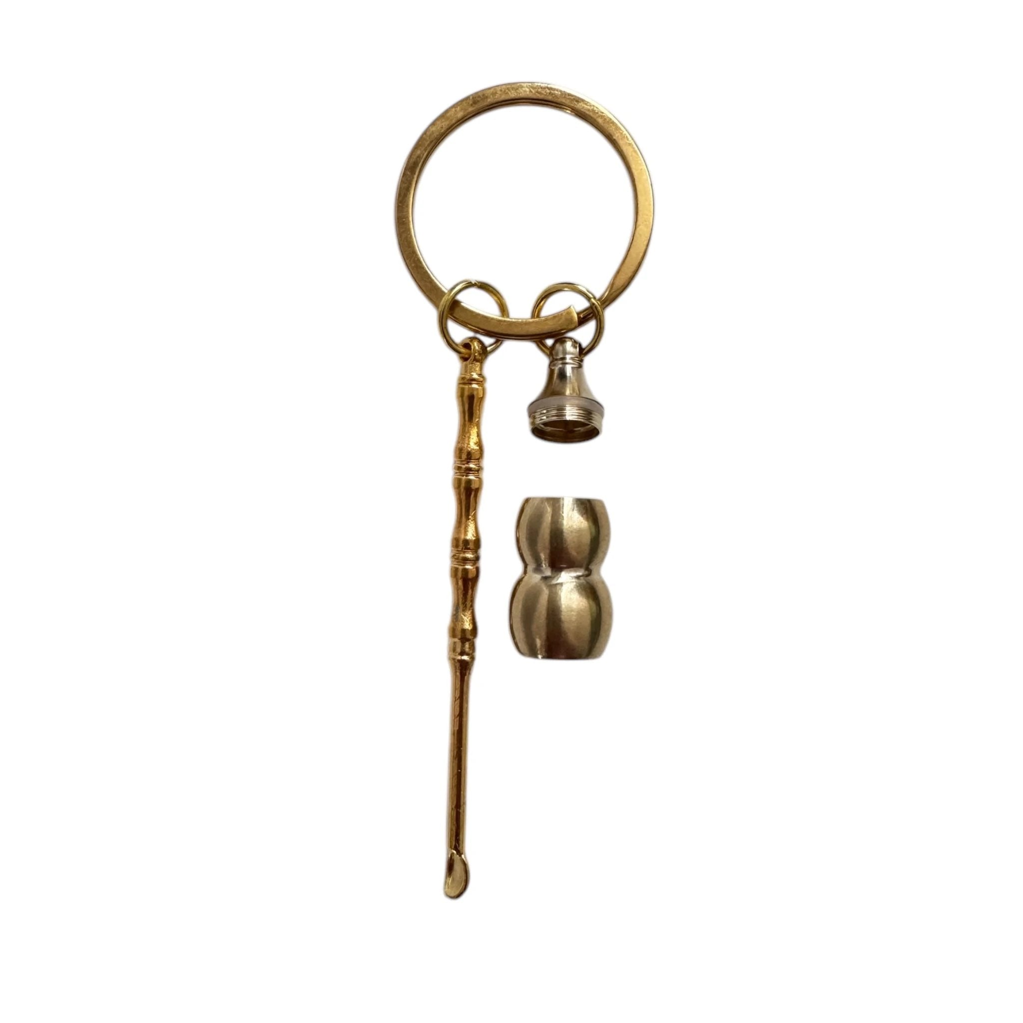 Goldener Mini-Löffel (Schlüssel-)Anhänger mit Geheimfach – Eleganz trifft Funktion -  from DieBallerei