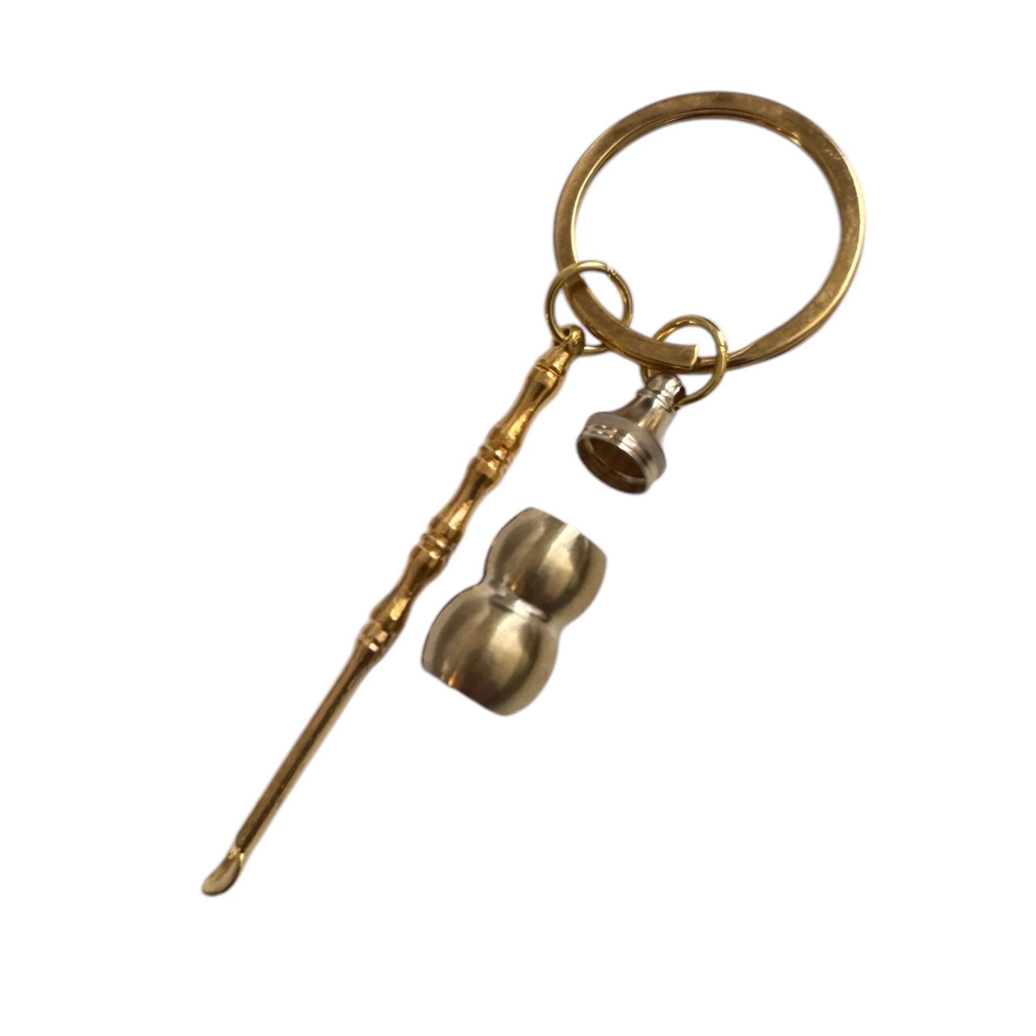 Goldener Mini-Löffel (Schlüssel-)Anhänger mit Geheimfach – Eleganz trifft Funktion -  from DieBallerei