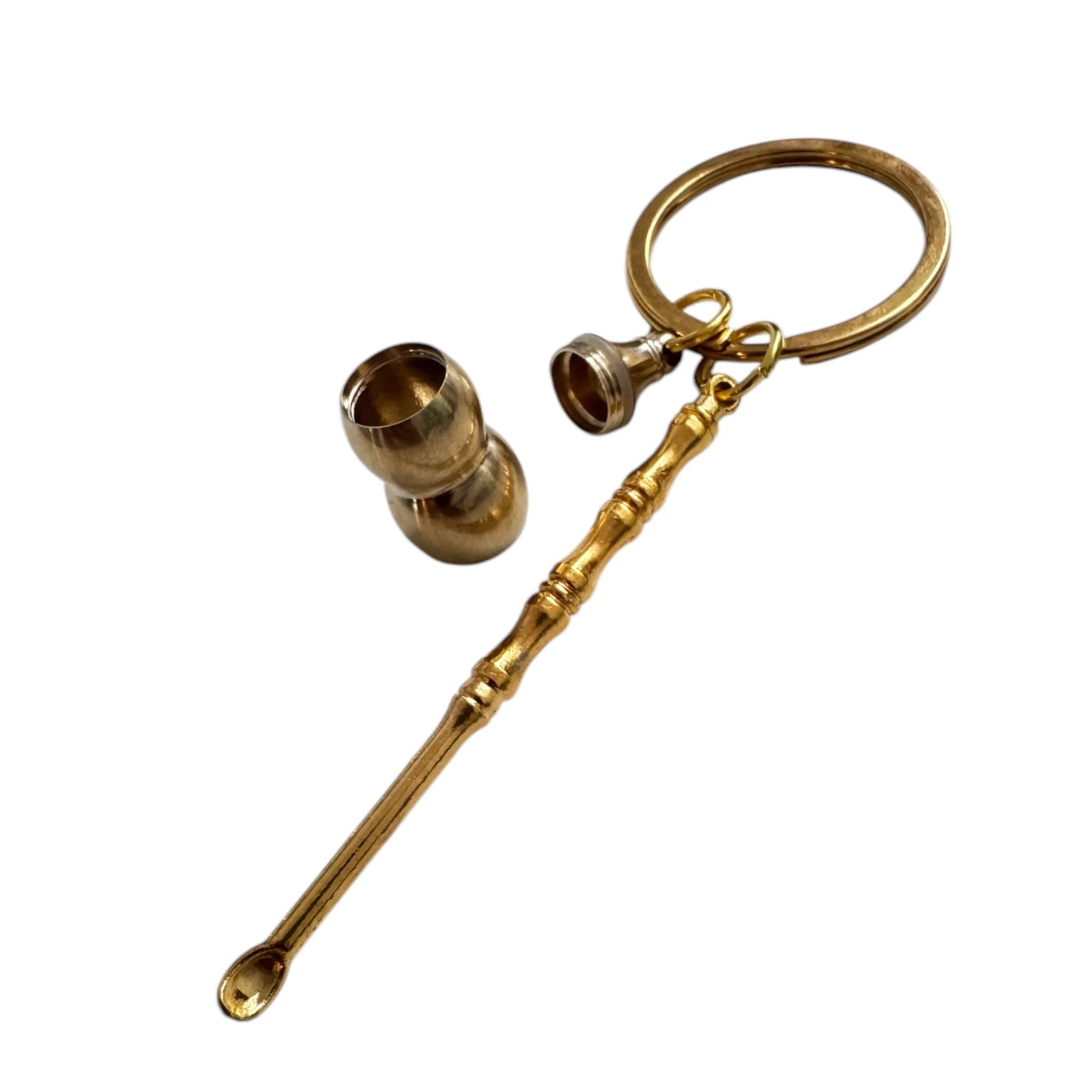 Goldener Mini-Löffel (Schlüssel-)Anhänger mit Geheimfach – Eleganz trifft Funktion -  from DieBallerei