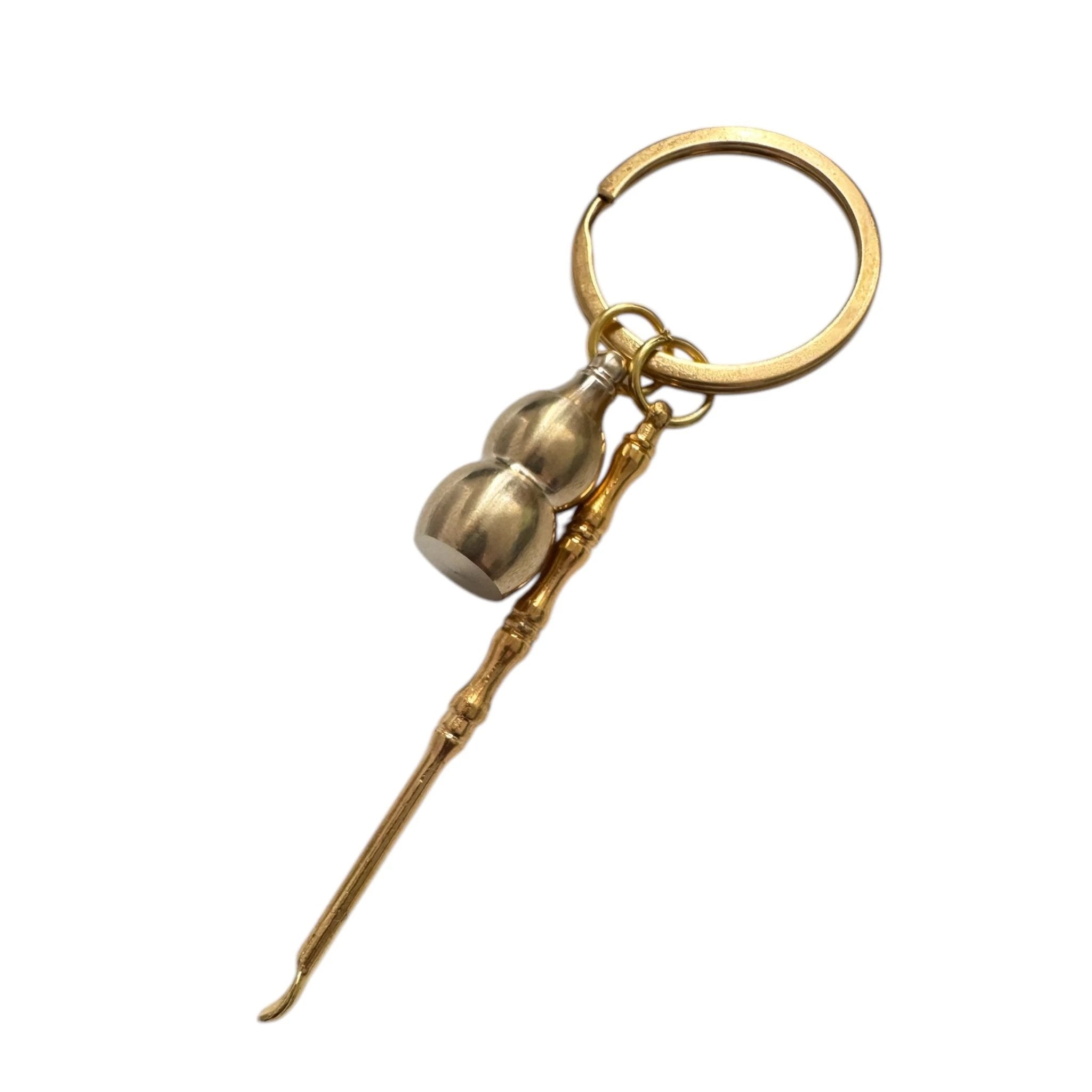 Goldener Mini-Löffel (Schlüssel-)Anhänger mit Geheimfach – Eleganz trifft Funktion -  from DieBallerei