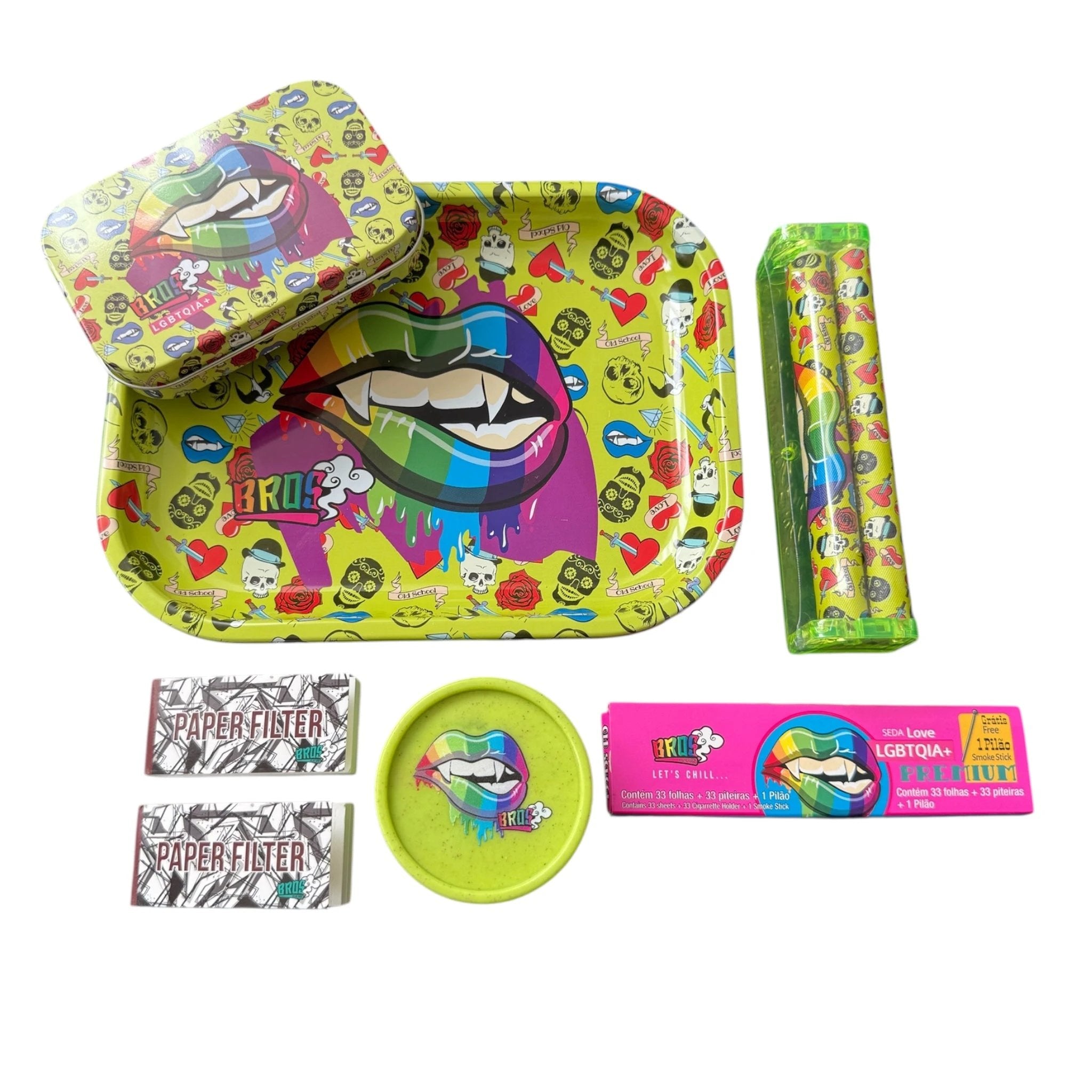 Rainbow Pride Smoking-Set – Bunt, laut & ready to roll! 🌈 -  from DieBallerei