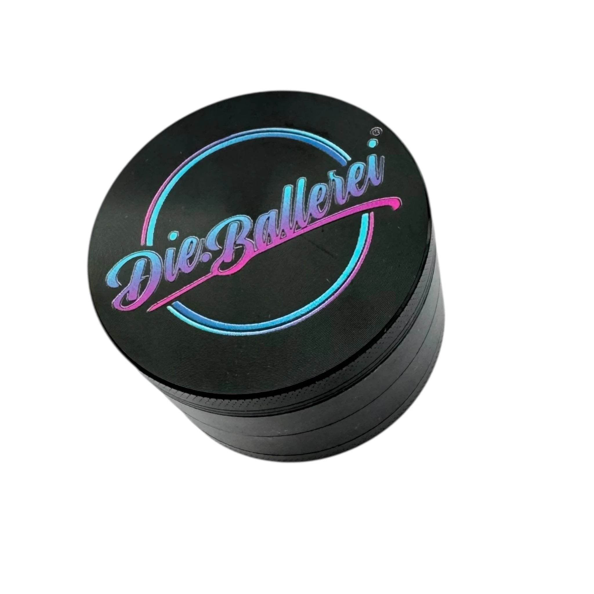 Robuster XXL Die.Ballerei Grinder in Schwarz – 63 mm Power mit Style - Grinder from DieBallerei