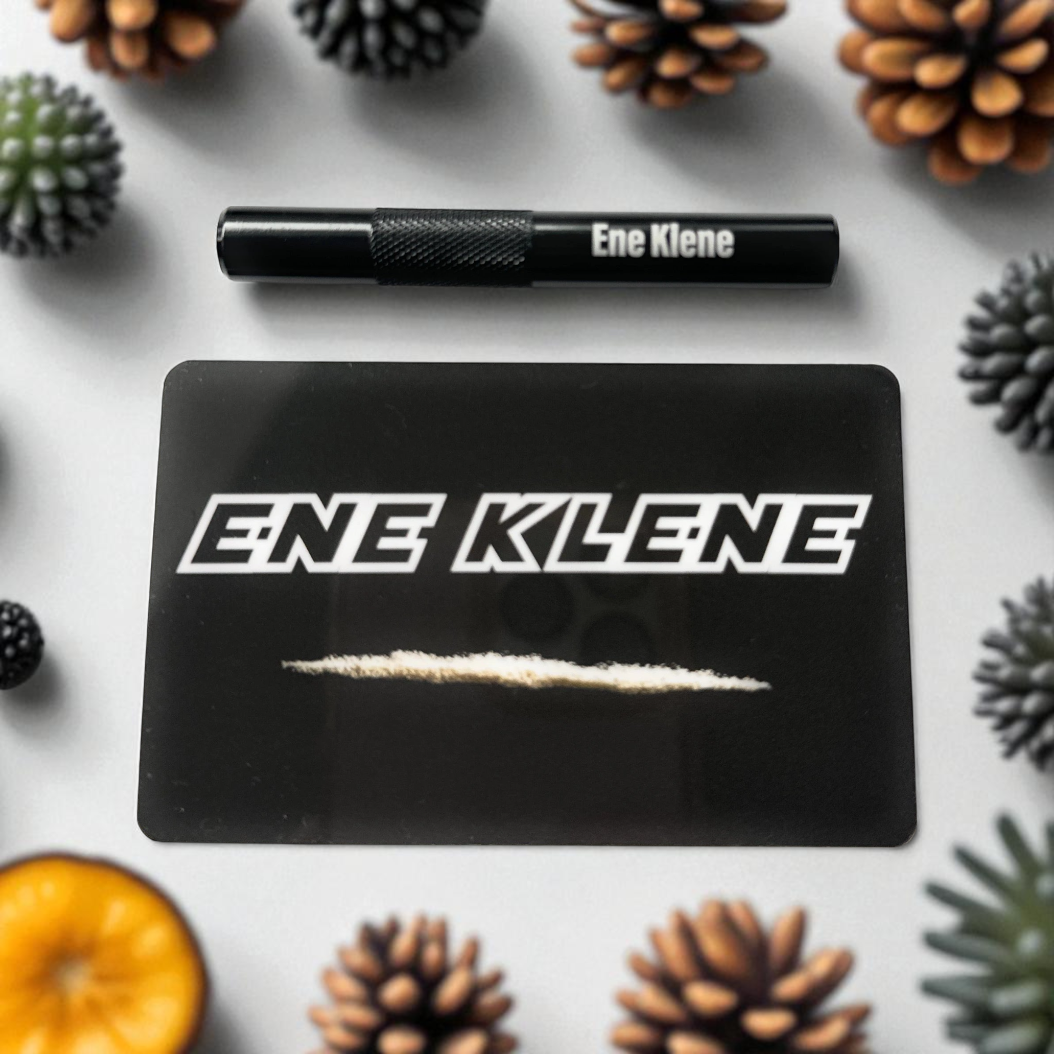 Röhrchen-Set „Ene Klene“ – Alu-Röhrchen mit Gravur & Hack-Karte