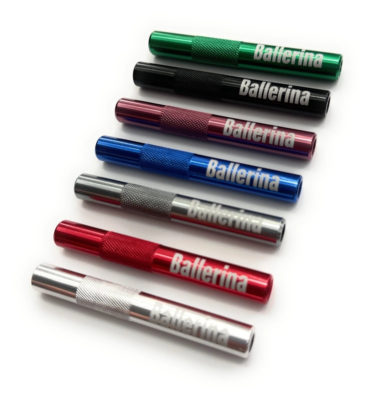 Zieh-Röhrchen aus Aluminium mit Gravur "Ballerina" in 7 Farben -  from DieBallerei