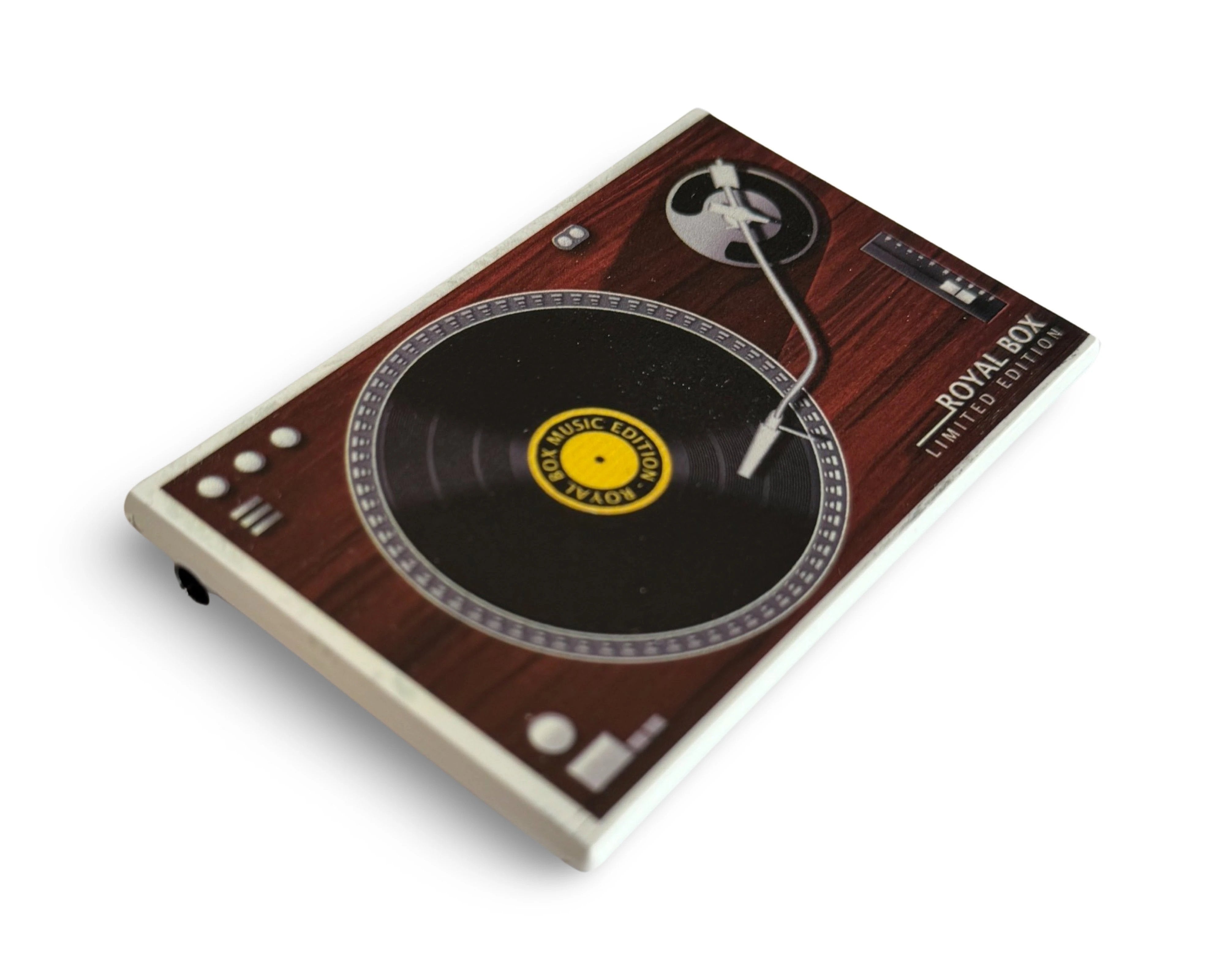 Royal Box "Plattenspieler Weiß" – Stilvolles Retro-Design & Funktionalität -  from DieBallerei