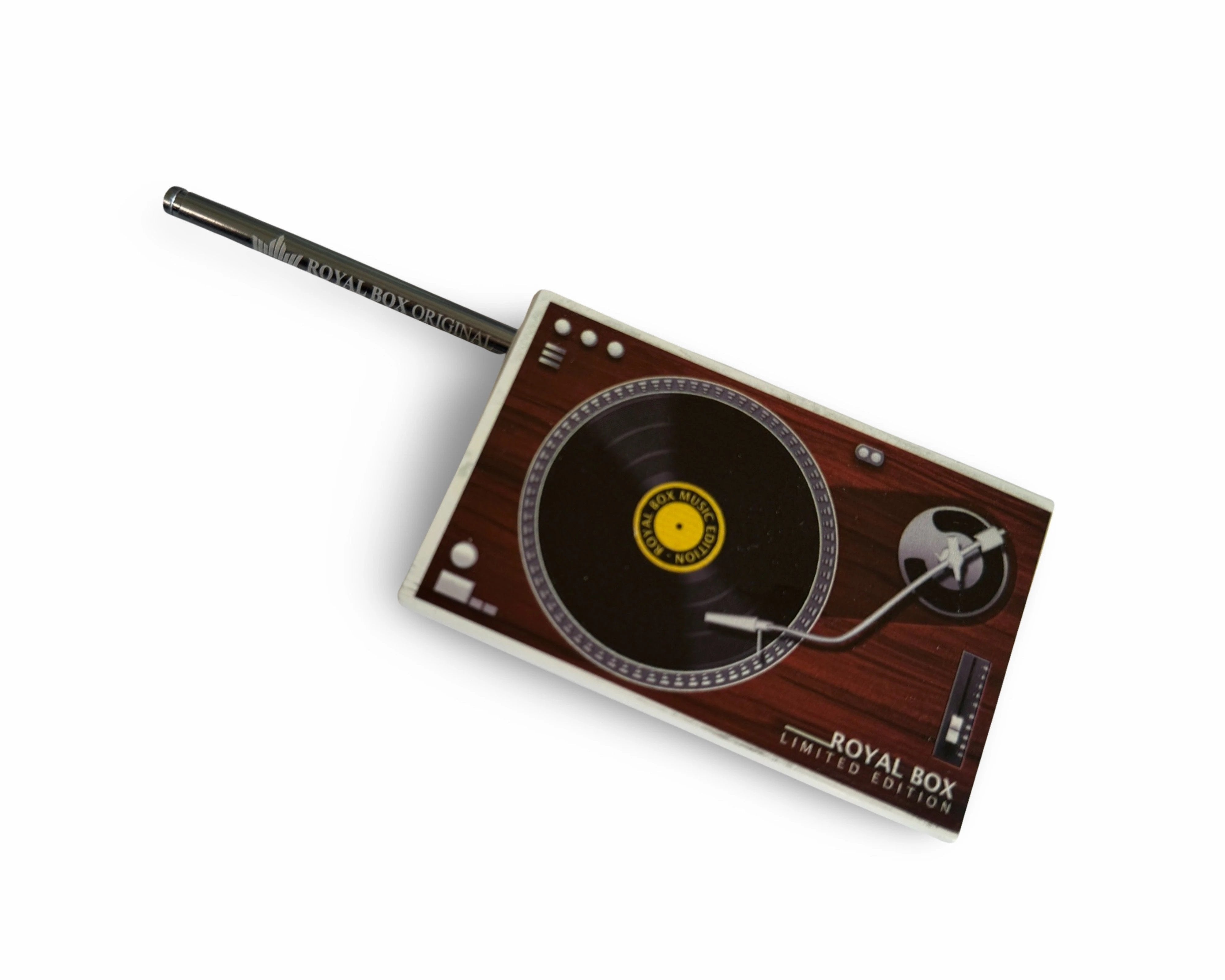 Royal Box "Plattenspieler Weiß" – Stilvolles Retro-Design & Funktionalität -  from DieBallerei