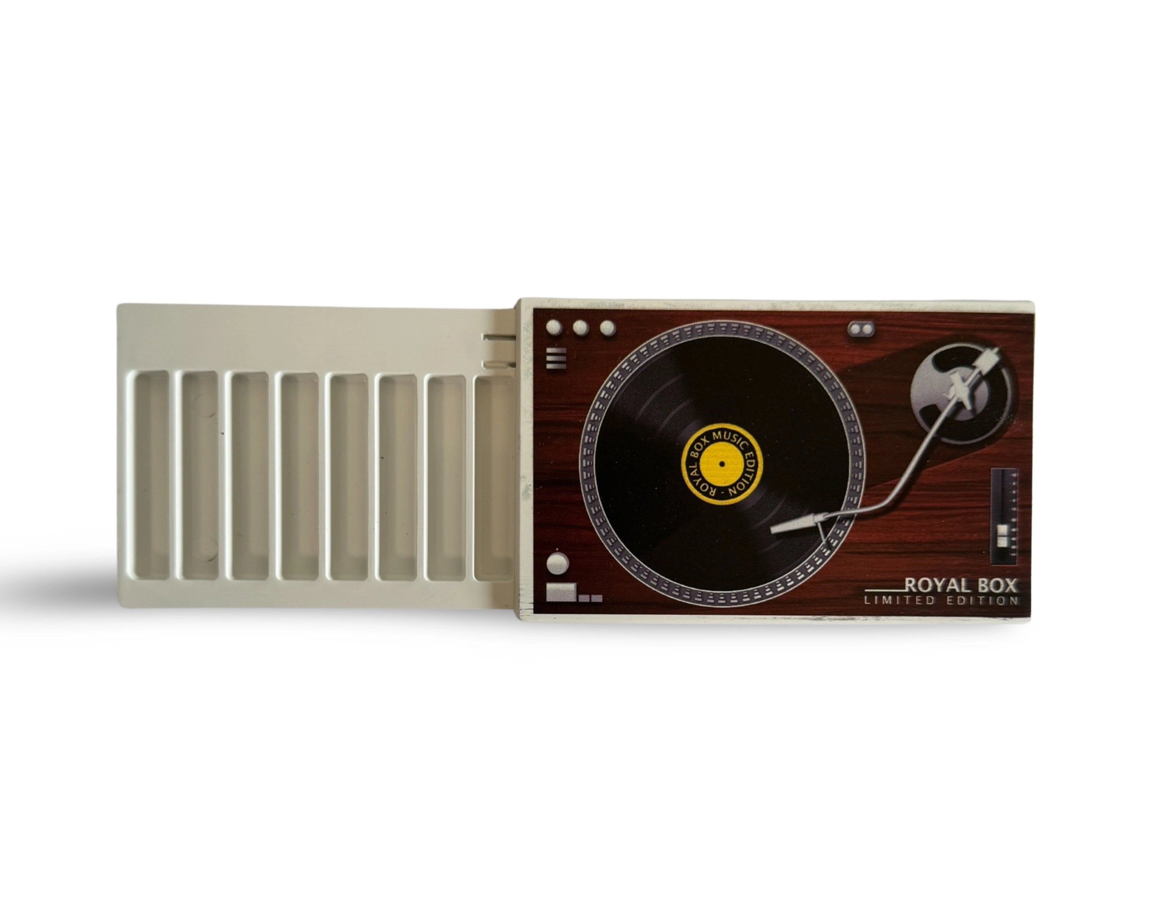 Royal Box "Plattenspieler Weiß" – Stilvolles Retro-Design & Funktionalität -  from DieBallerei