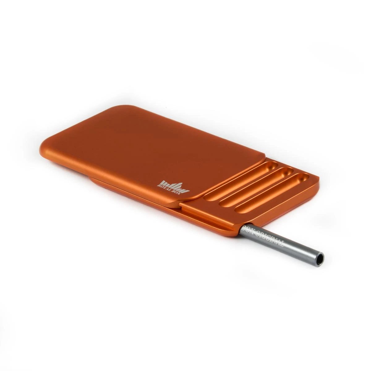 Royal Box B52 Orange – Stilvolle Aufbewahrung in Perfektion inkl. integriertem Röhrchen -  from DieBallerei