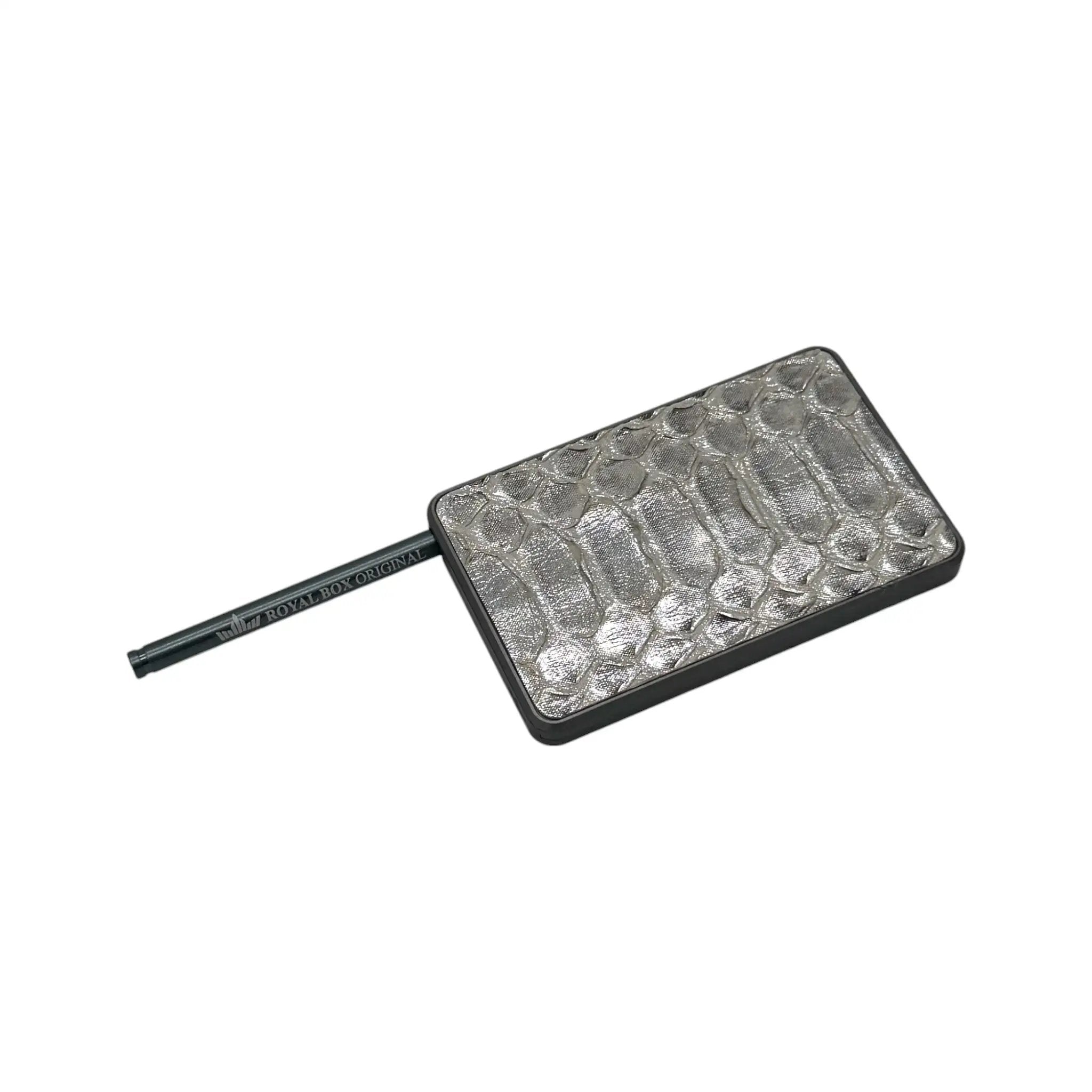 Royal Box Premium – Exklusiv aus echtem Echsenleder in Silber -  from DieBallerei