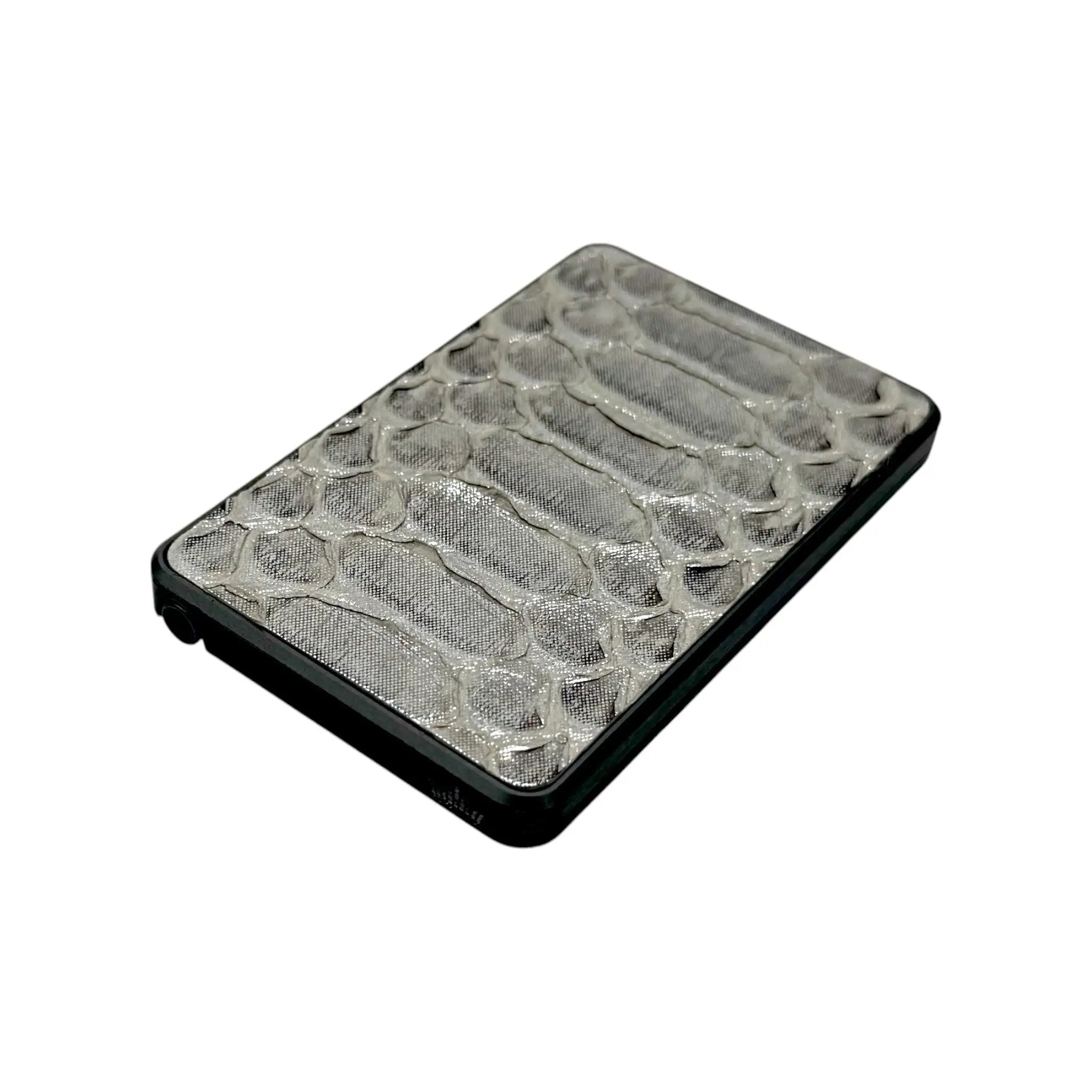 Royal Box Premium – Exklusiv aus echtem Echsenleder in Silber -  from DieBallerei