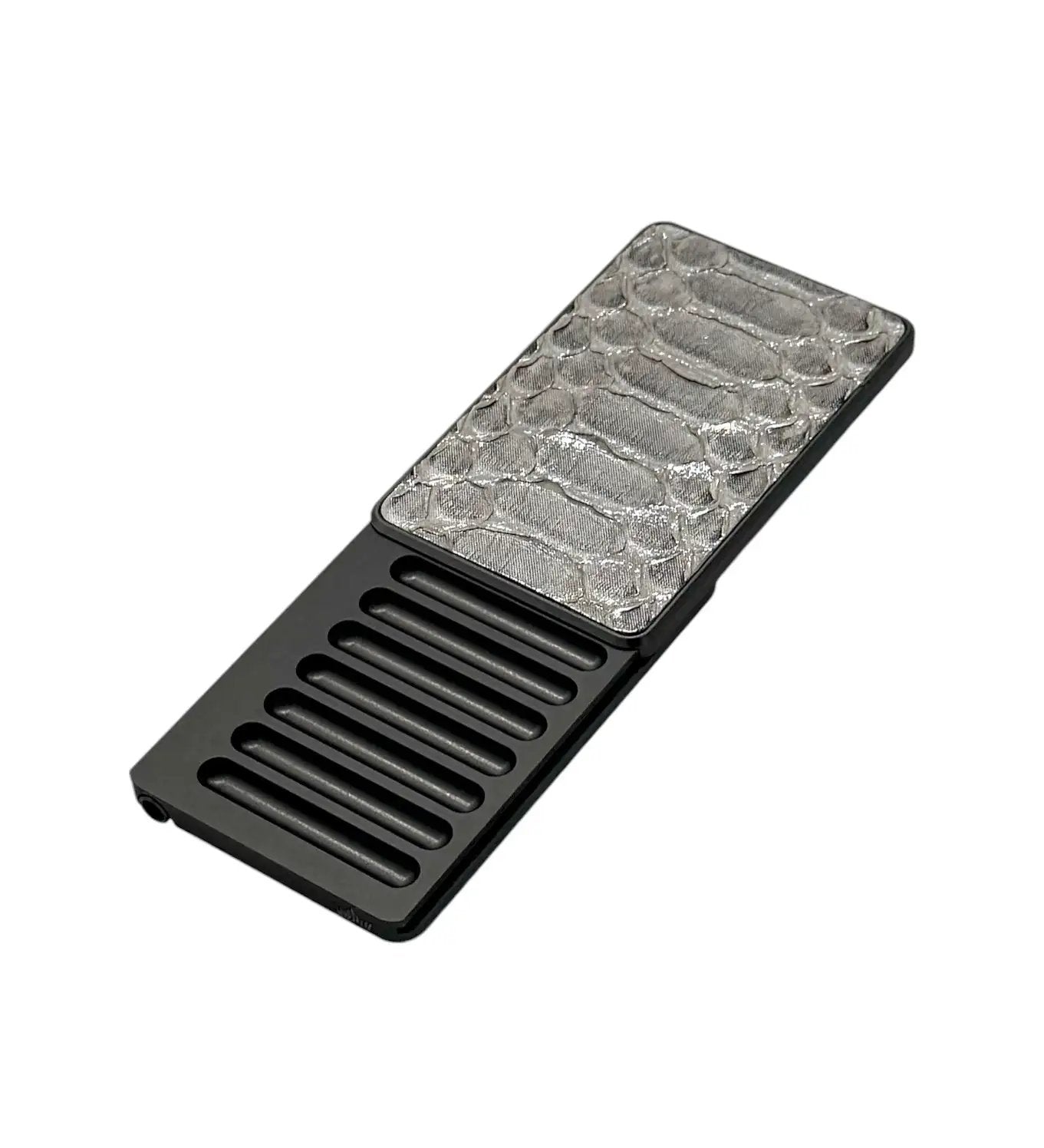 Royal Box Premium – Exklusiv aus echtem Echsenleder in Silber -  from DieBallerei