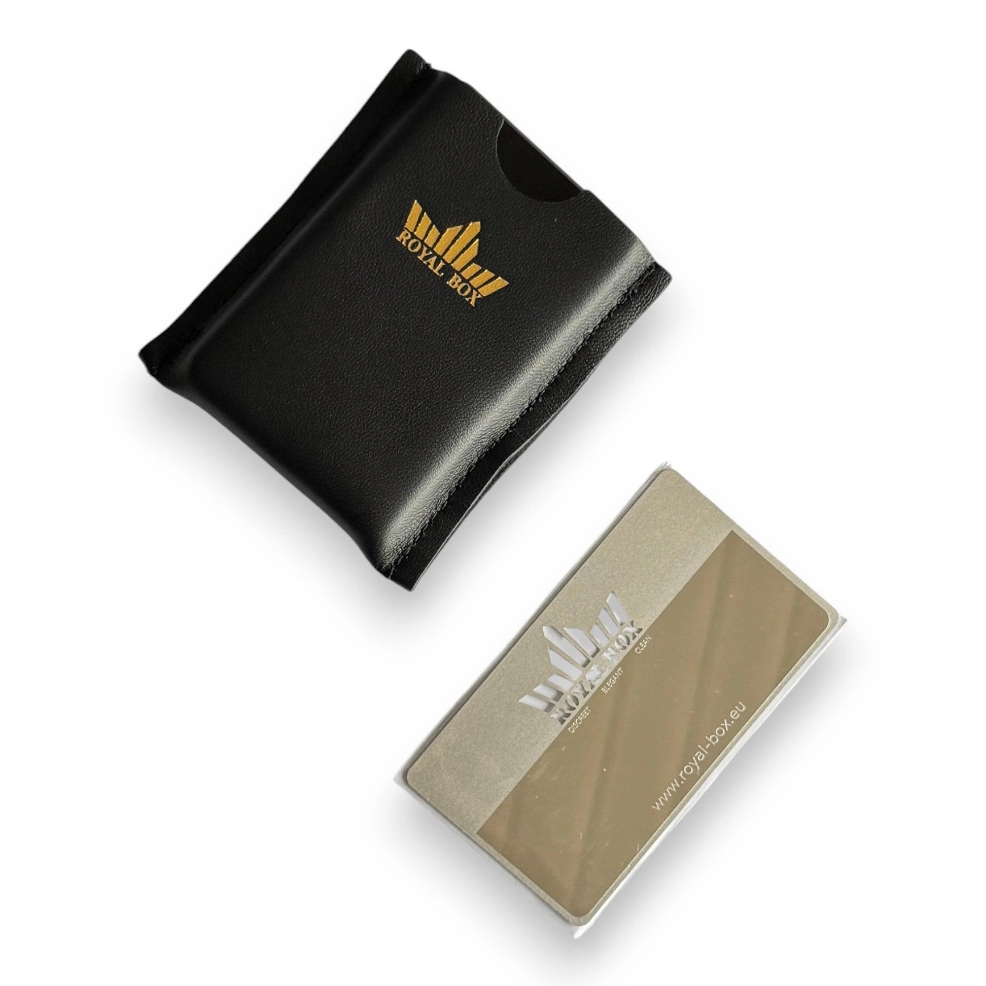 Royal Box BLACK Honeycomb Golf – SPEZIAL EDITION mit integriertem Röhrchen für unterwegs -  from DieBallerei