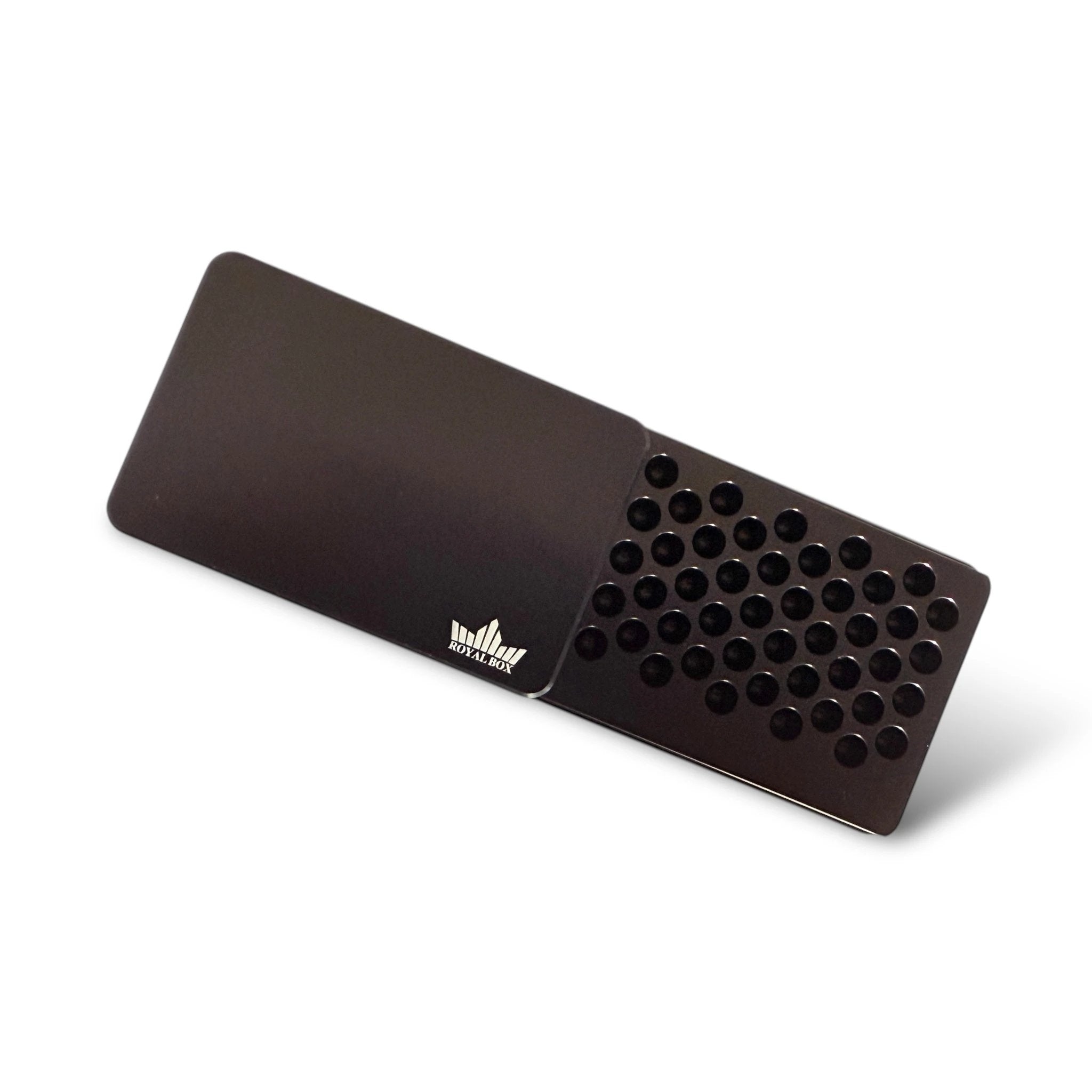 Royal Box BLACK Honeycomb Golf – SPEZIAL EDITION mit integriertem Röhrchen für unterwegs -  from DieBallerei