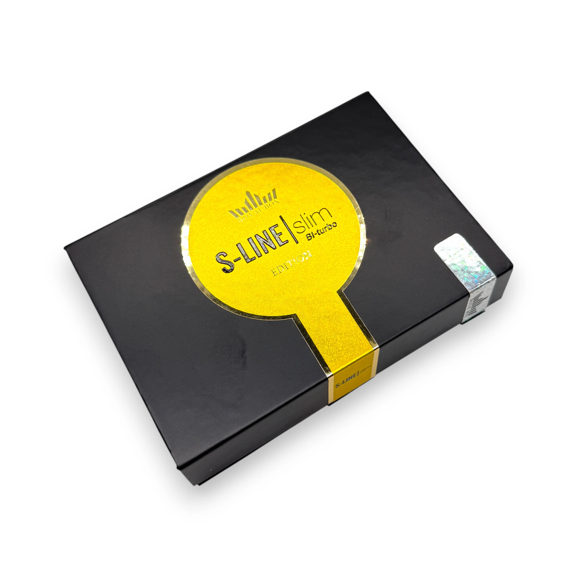 Royal Box S-Line Slim – Gold Biturbo | Doppelte Power, edler Look. -  from DieBallerei