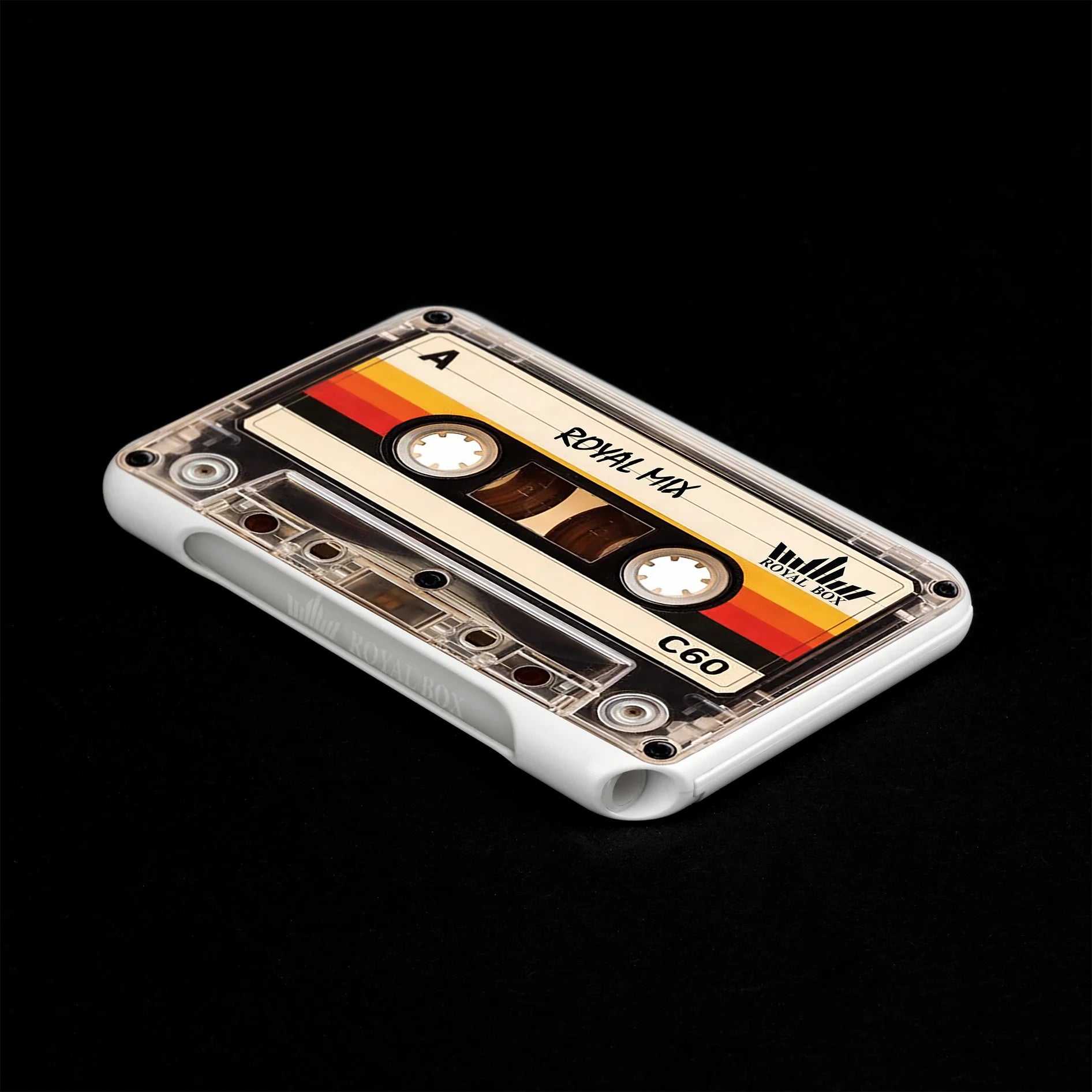 Royal Box Torpedo Cassette Edition – White Version im klassischen Retro-Mixtape Design