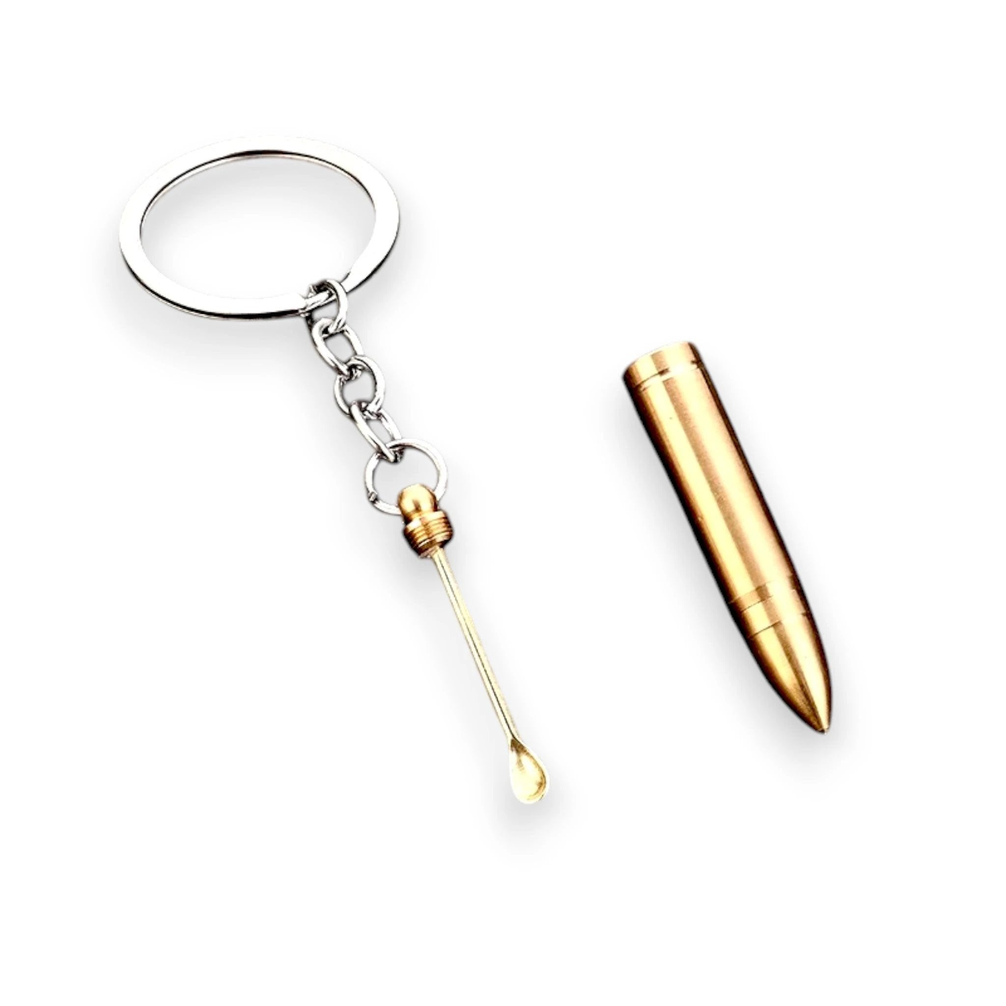 Patronenhülsen-Anhänger mit integriertem Löffel – Praktisch & Diskret -  from DieBallerei