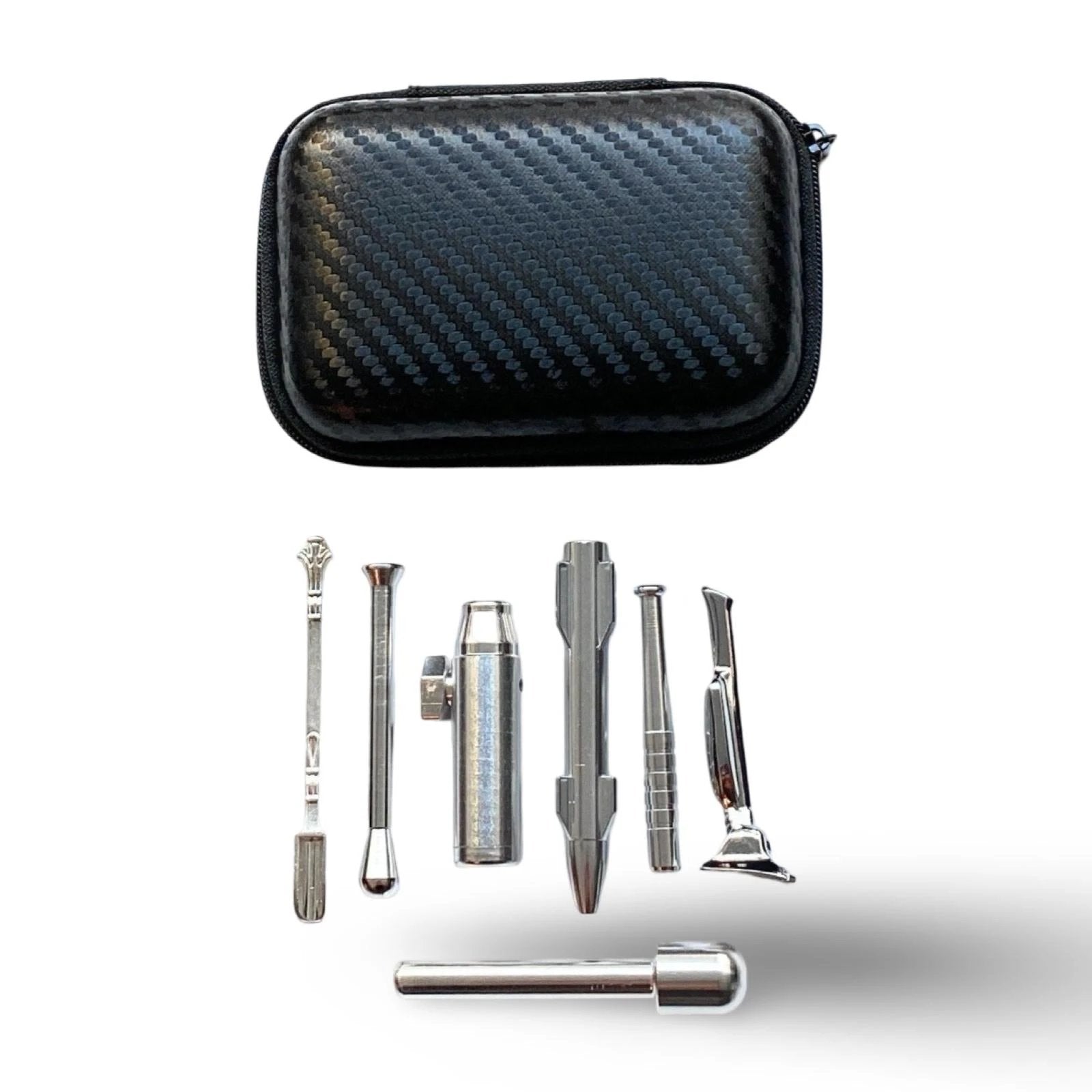 Silver Deluxe Set – Edles Zubehör im schwarzen Soft Case -  from DieBallerei