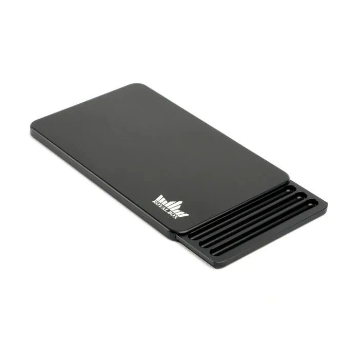 Royal Box S-Line Slim – Black Turbo | Ultraflache Aufbewahrungsbox in edlem Schwarz -  from DieBallerei