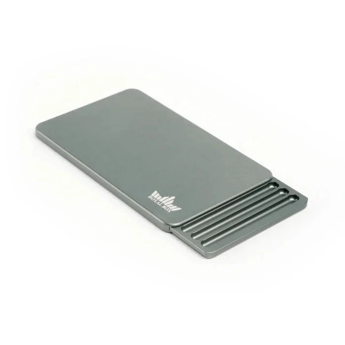 Royal Box S-Line Slim – Titanium Turbo | Ultraflache Aufbewahrungsbox aus Metall -  from DieBallerei