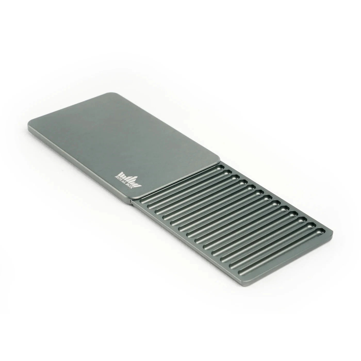 Royal Box S-Line Slim – Titanium Turbo | Ultraflache Aufbewahrungsbox aus Metall -  from DieBallerei