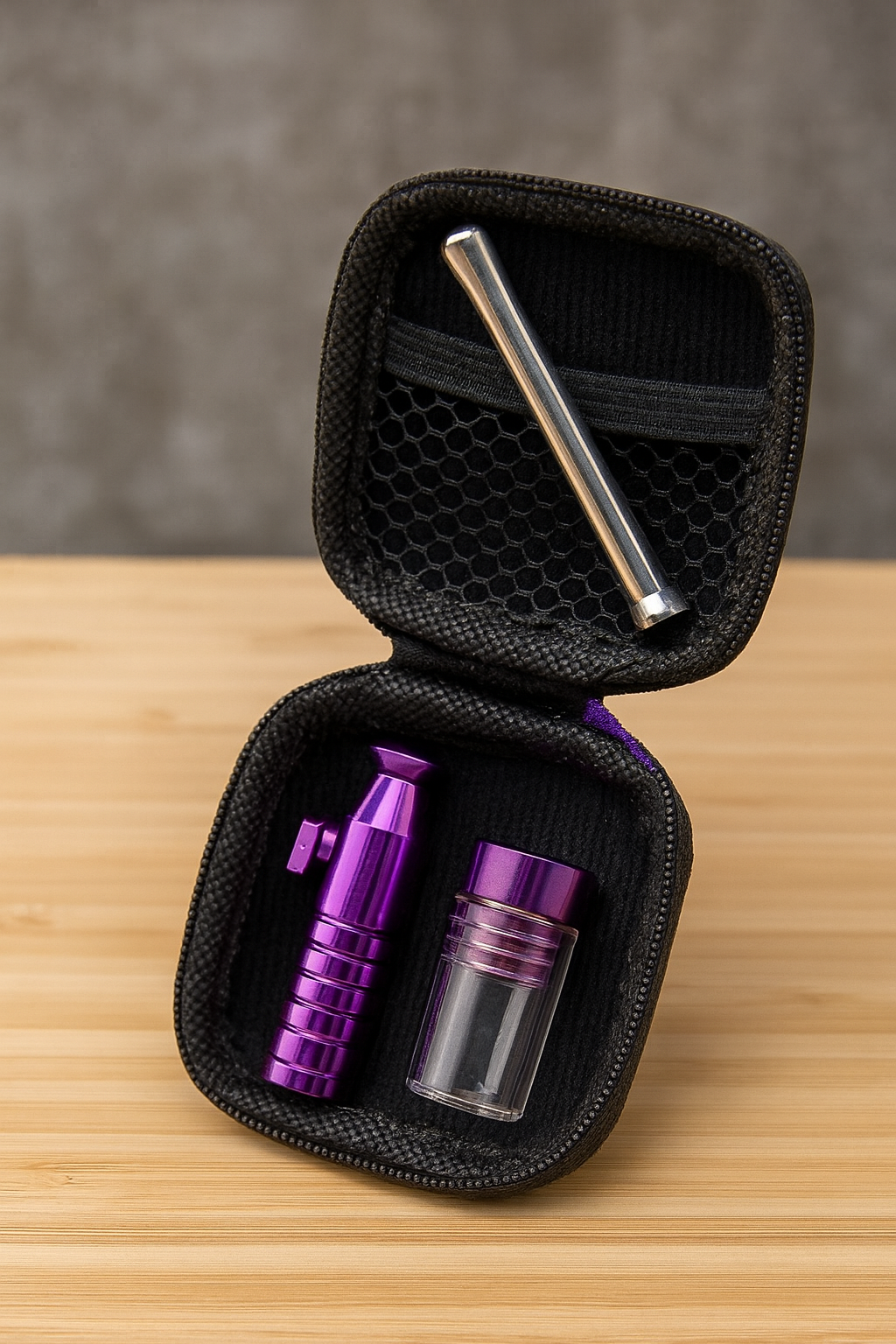 Set "Lila" – Stilvolles Zubehör im kompakten Soft Case