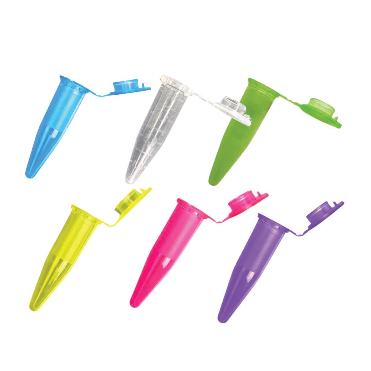 Kapsel Set – Wiederverwendbare Micro-Tubes 1,5 ml in Mixed Color -  from DieBallerei