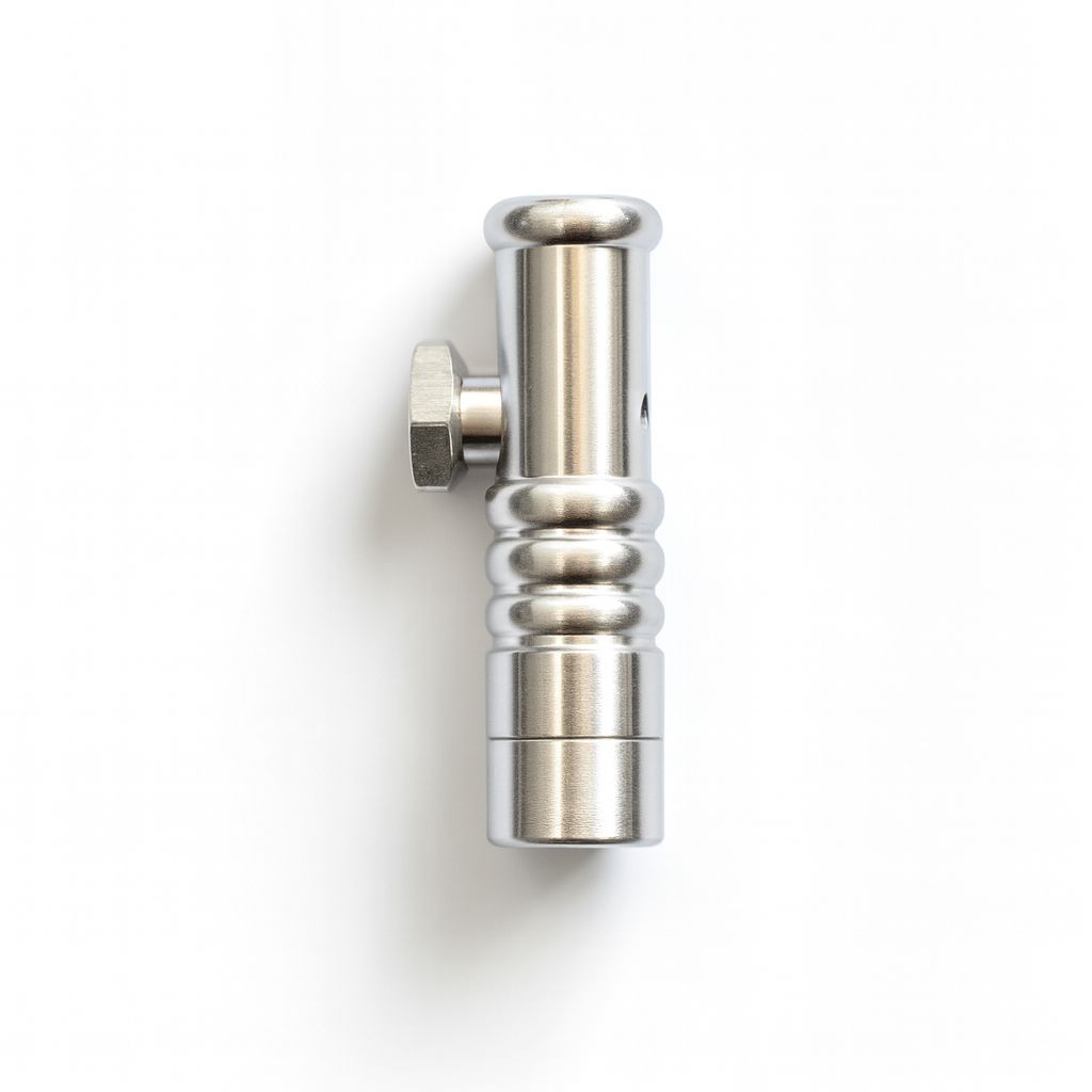 Silberner Aluminium Dosierer – Kompakter Spender für unterwegs (5,5 cm) -  from DieBallerei