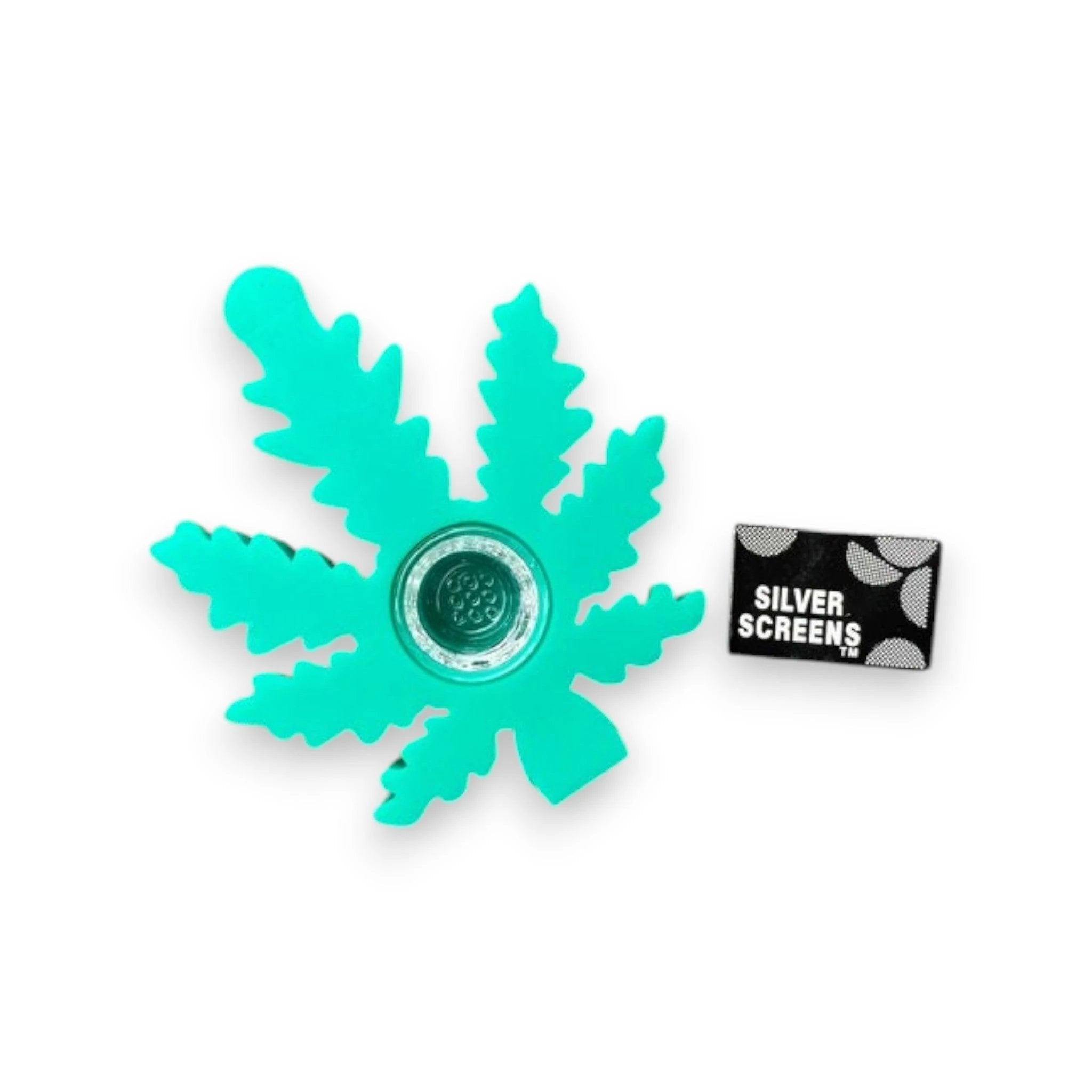 Silikon-Pfeife "Hanfblatt" – Kreatives Design & Einfache Reinigung -  from DieBallerei