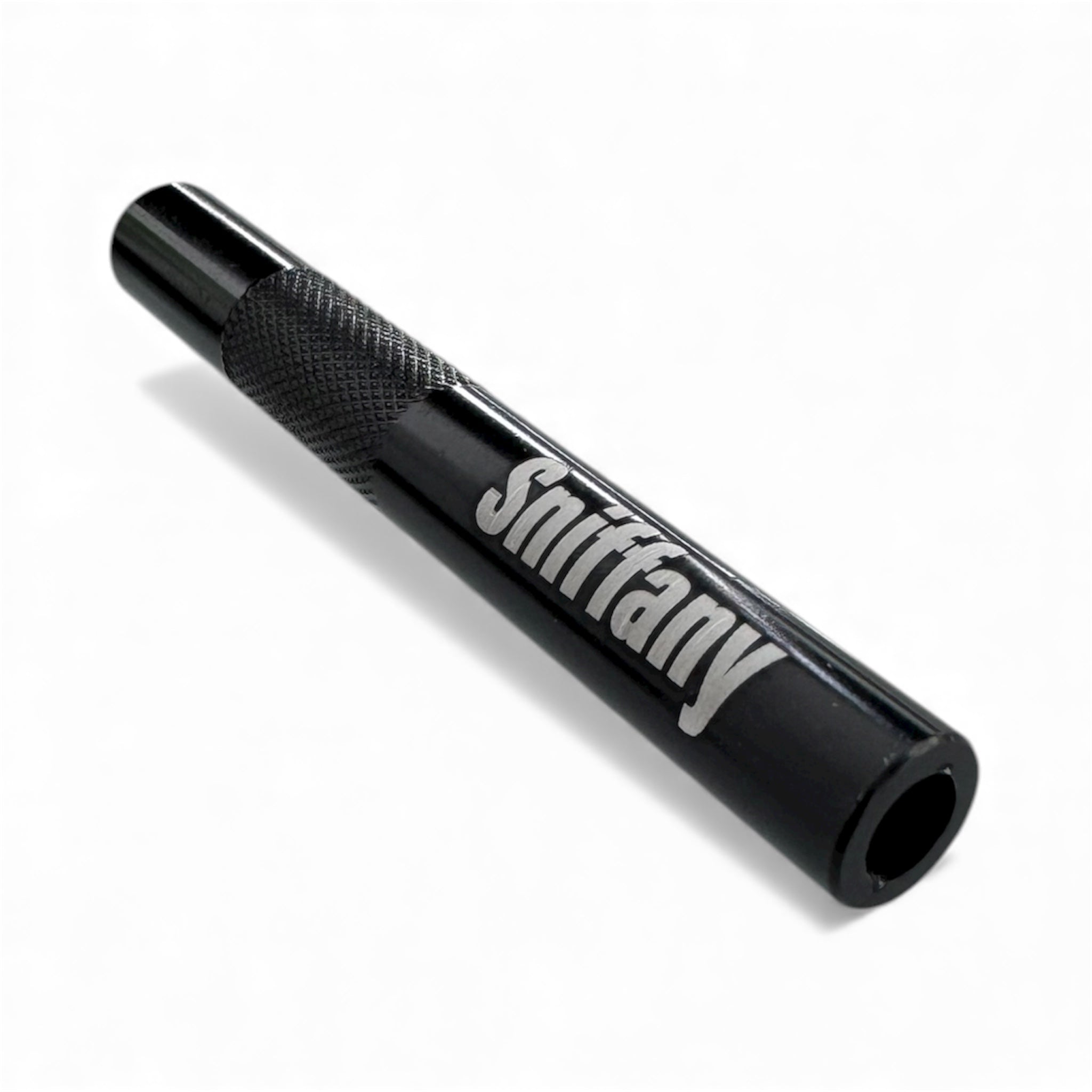 „Sniffany“ Aluminium-Röhrchen – Stylisch, Praktisch & Robust in Schwarz