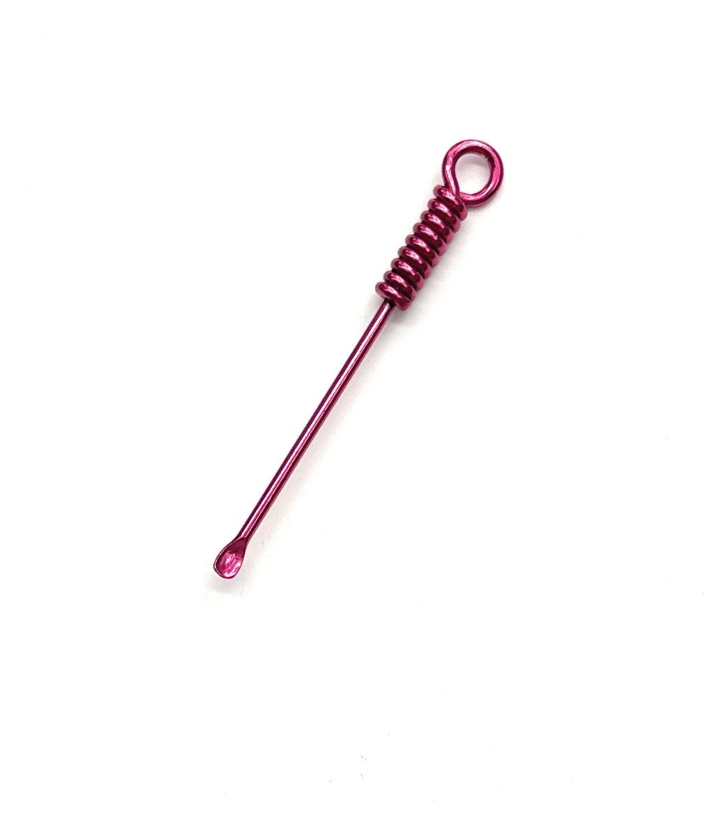 Mini Löffel im Spiral-Design – Pink & Praktisch -  from DieBallerei
