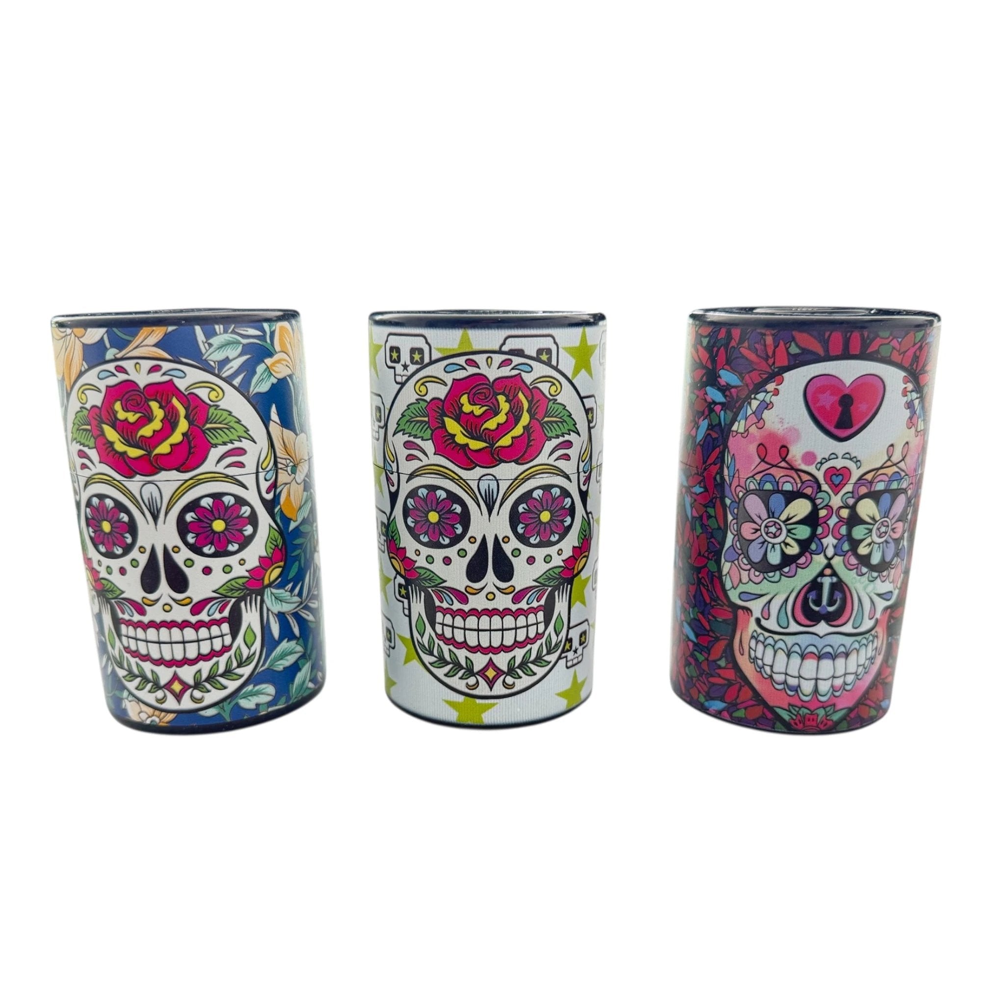 Vakuum-Aufbewahrungsdose mit Skull-Design – Mit Push-Button Verschluss -  from DieBallerei