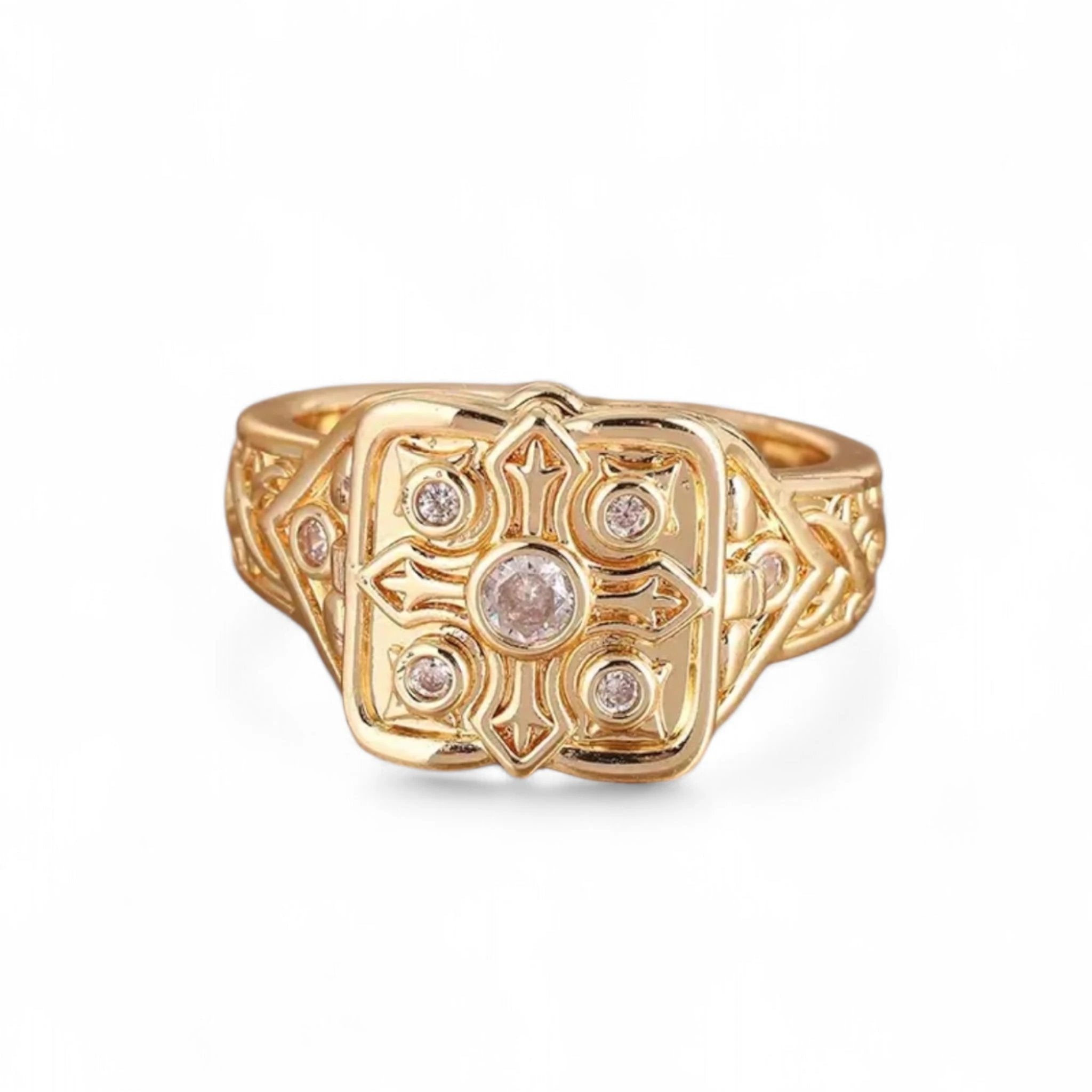 Versteckring "Golden Glamour" – Unauffällig. Clever. Sicher.